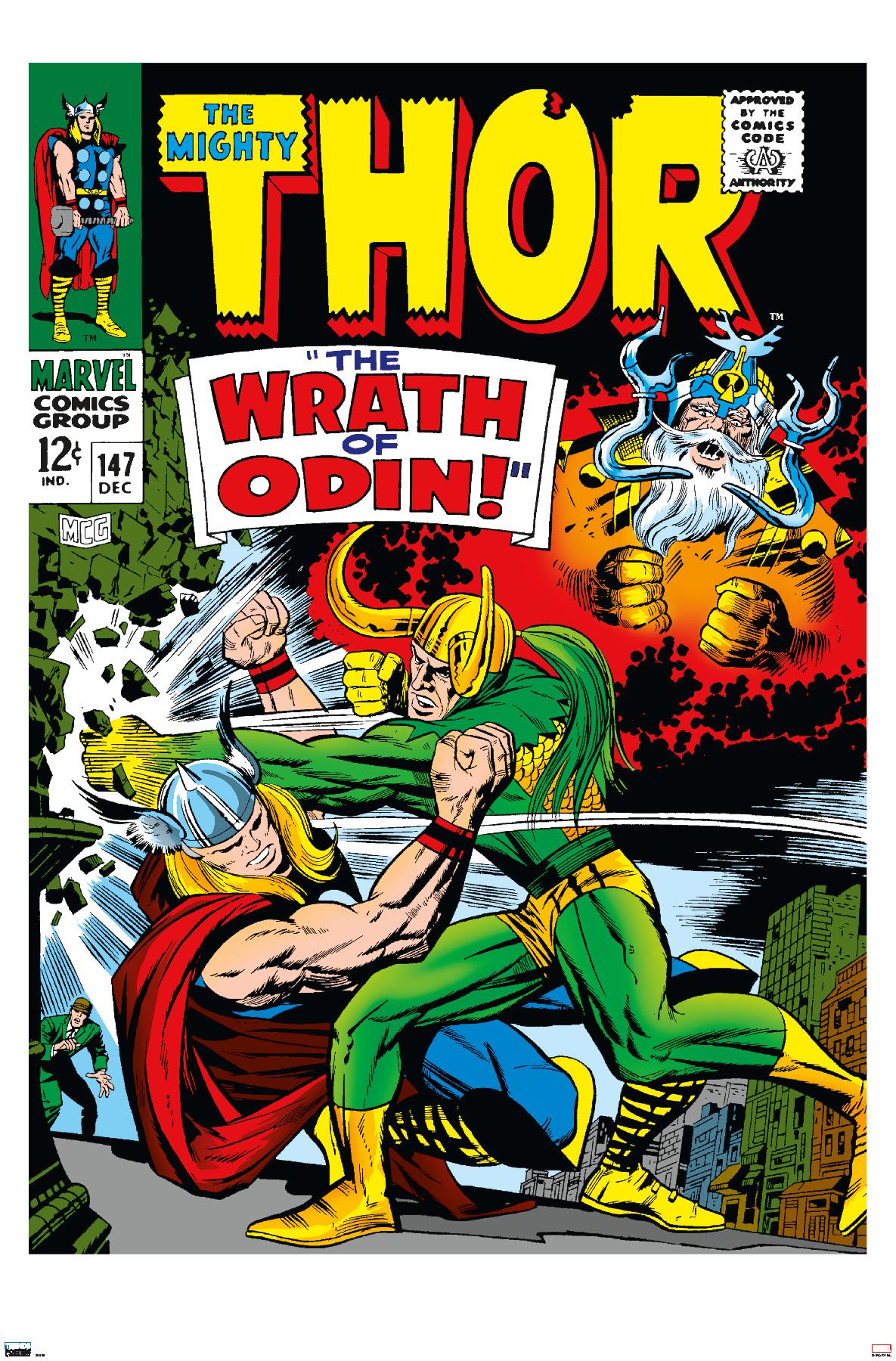 Marvel Comics Loki - Thor #147 - Poster - Foto 1 di 4