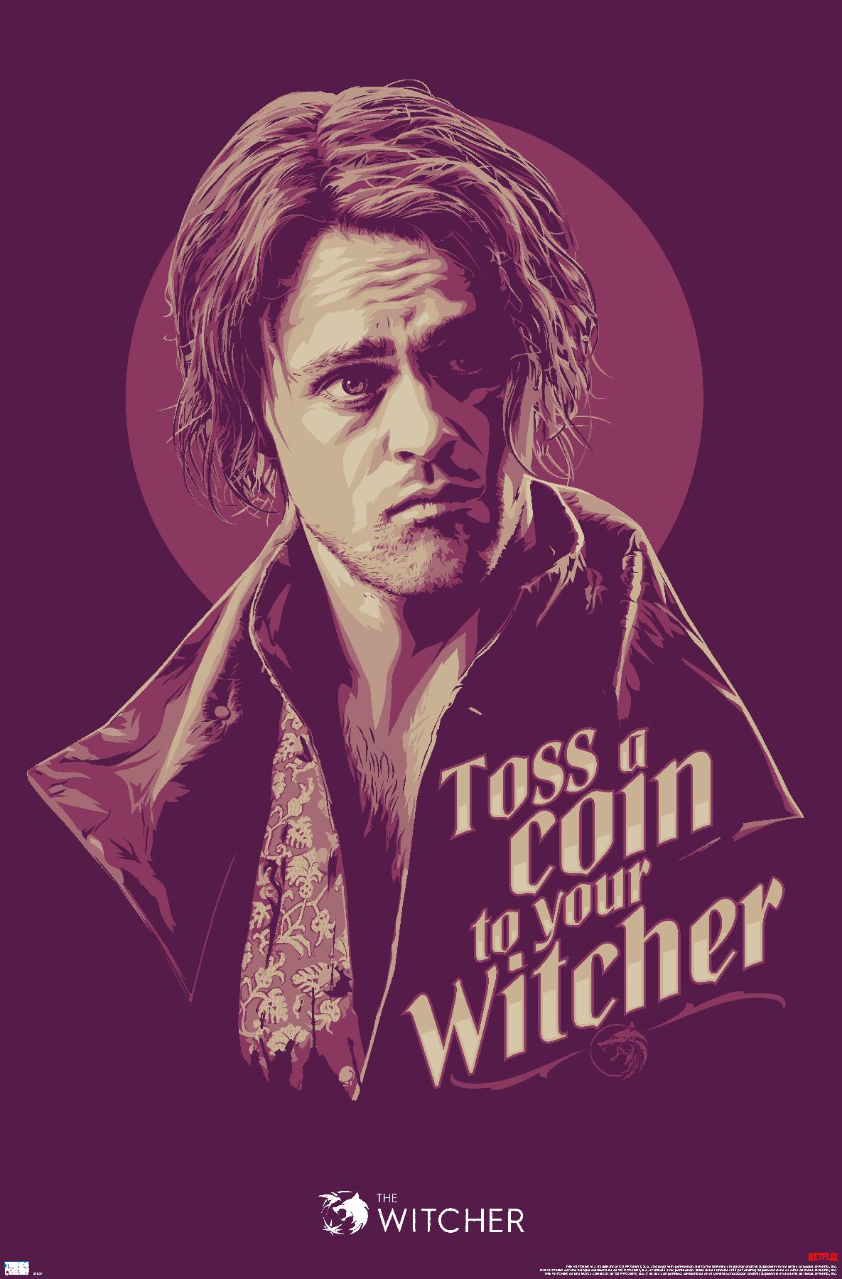 Netflix The Witcher Staffel 2 - Toss a Coin - Poster - Bild 1 von 4