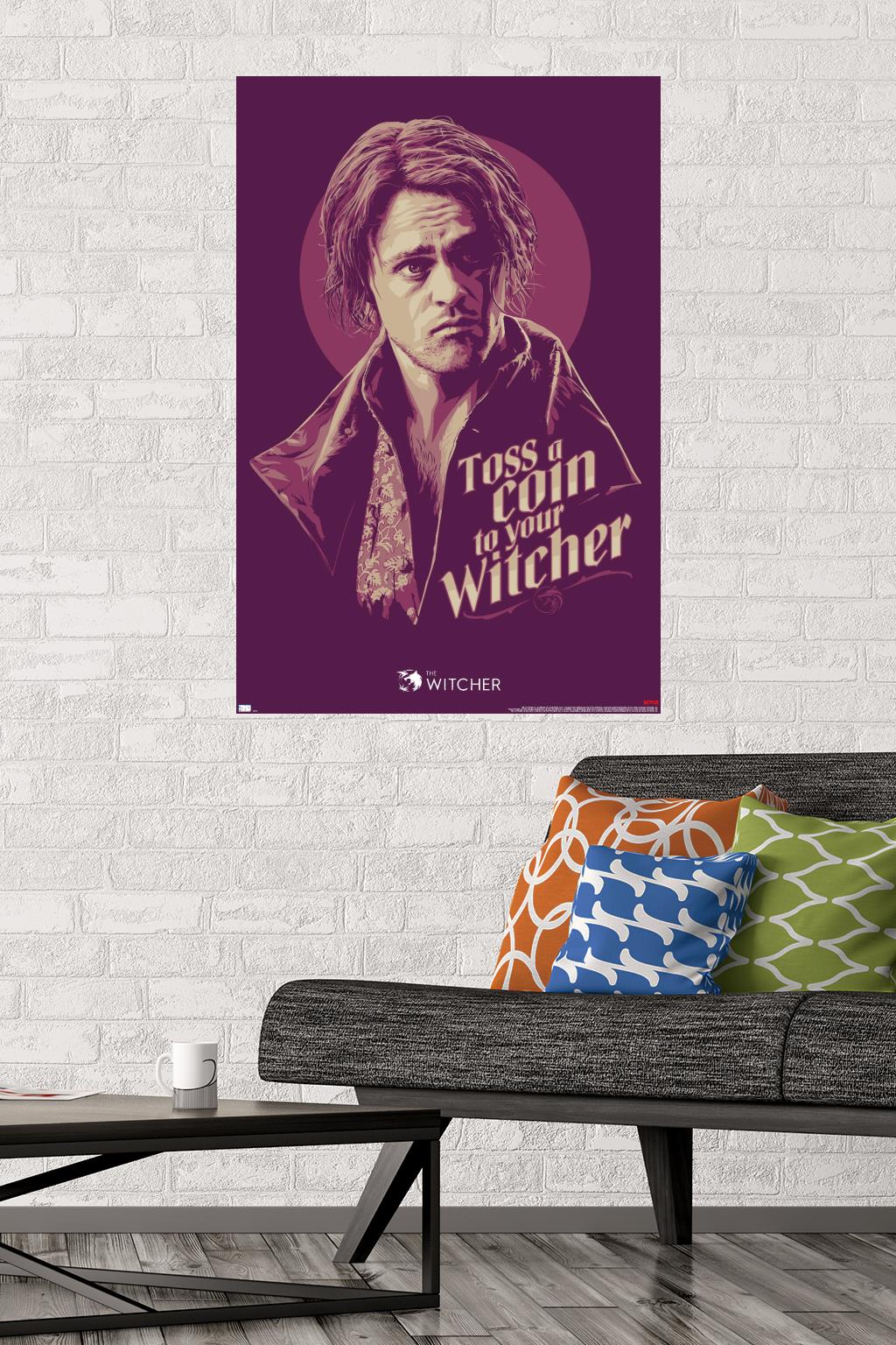 Netflix The Witcher Staffel 2 - Toss a Coin - Poster - Bild 2 von 4
