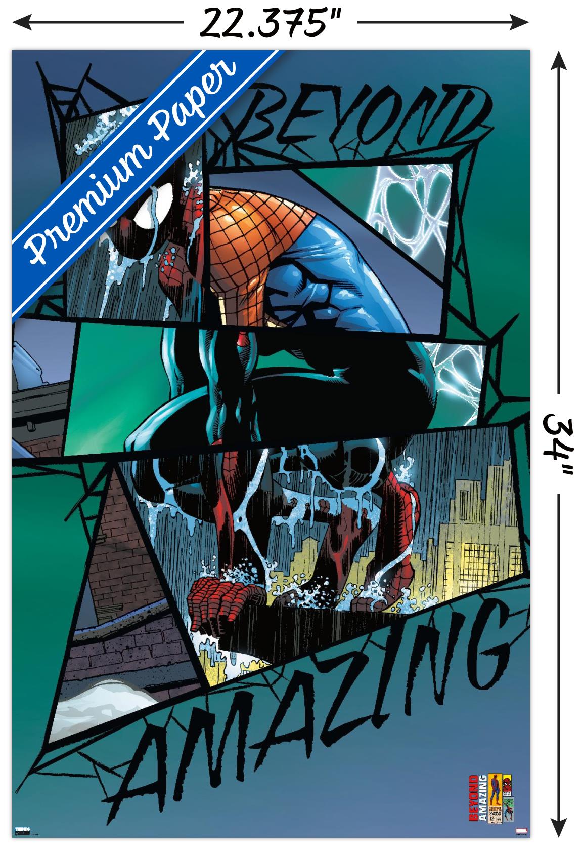 【Rain様おまとめ】The Amazing Spider-Man ポスター2枚 Marvel Comics Spider-Man: Beyond Amazing - Rain Mash-up - Poster