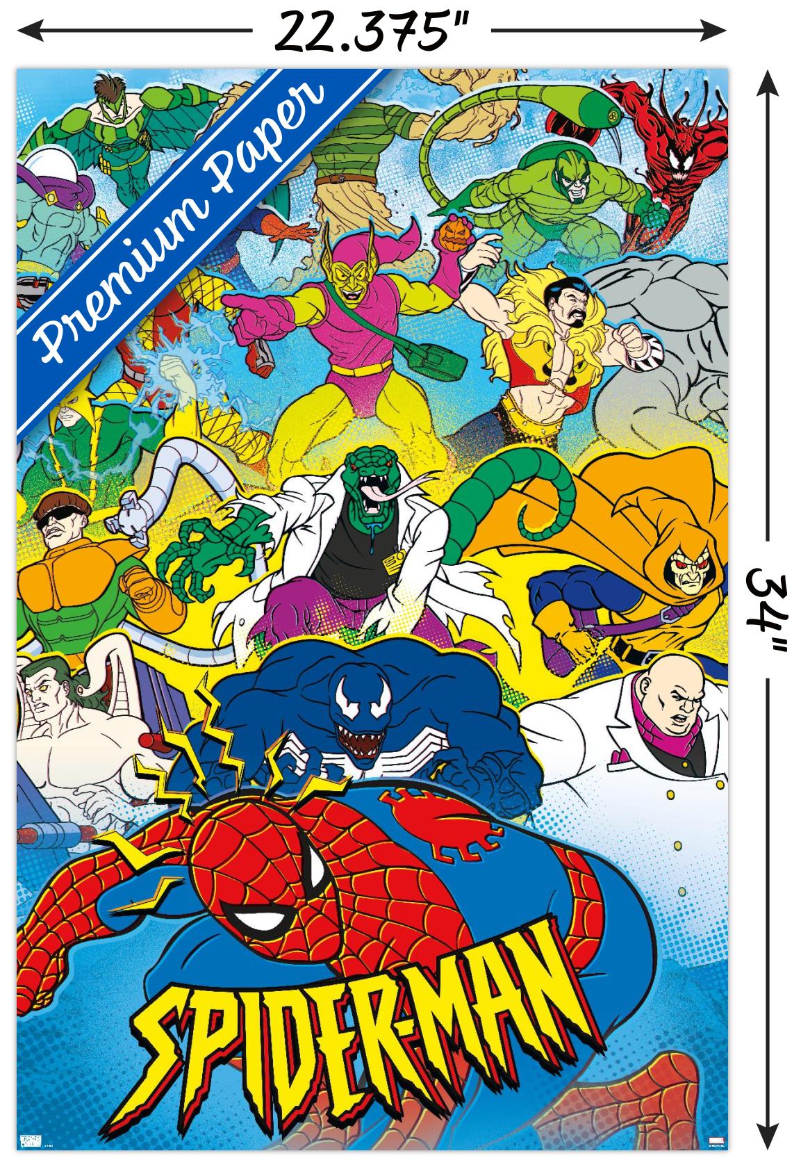 Marvel Comics Spider-Man - 90er Animiert - Poster - Bild 3 von 4