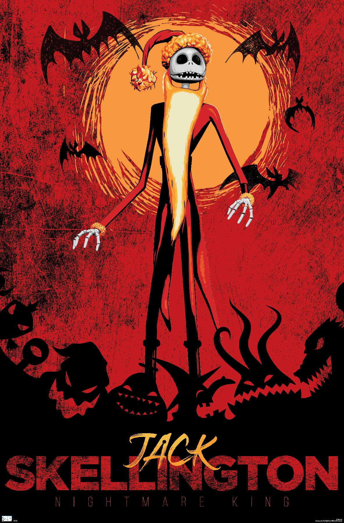 Disney Tim Burtons The Nightmare Before Christmas - Red Jack - Poster - Bild 1 von 4