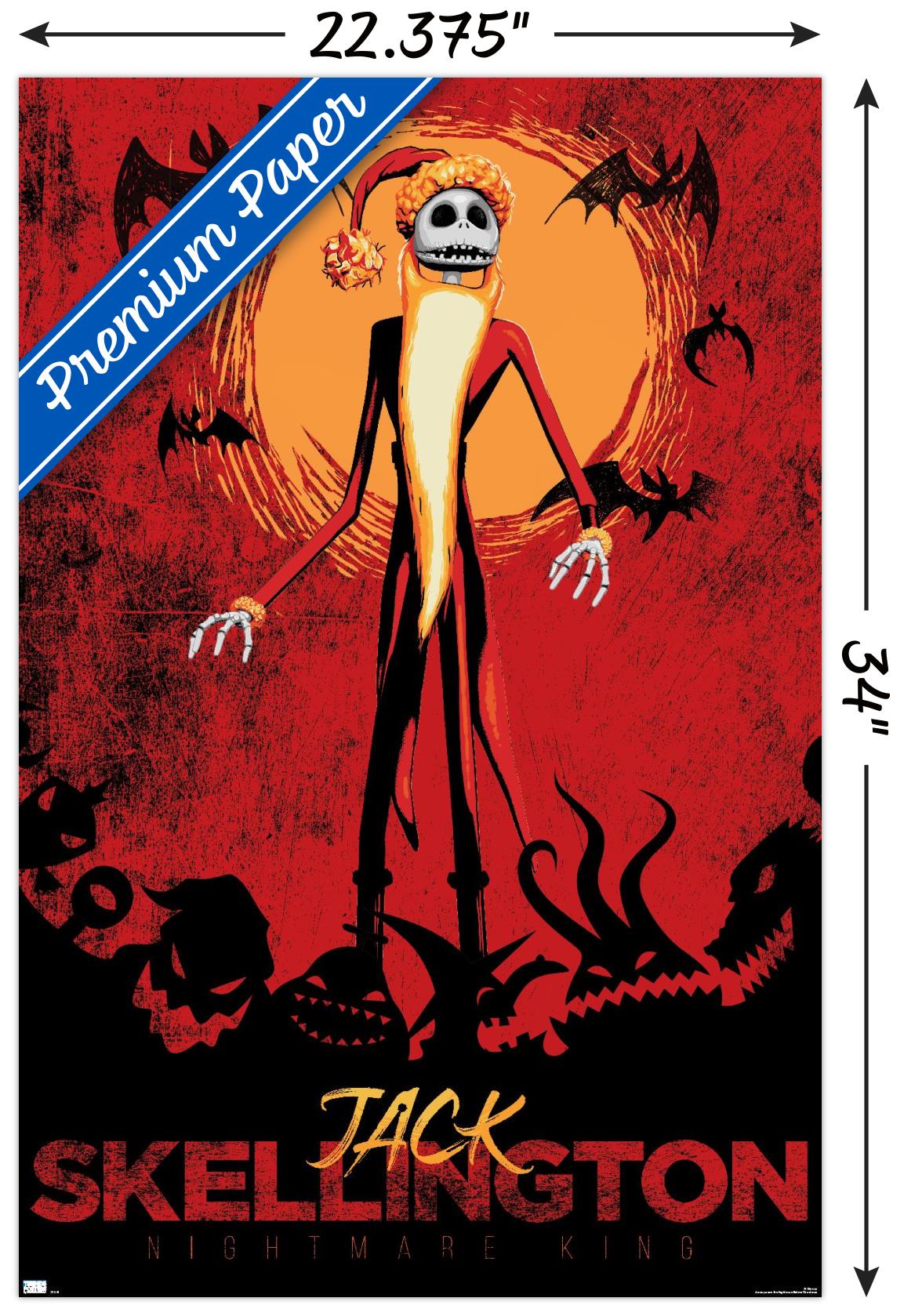 Disney Tim Burtons The Nightmare Before Christmas - Red Jack - Poster - Bild 3 von 4