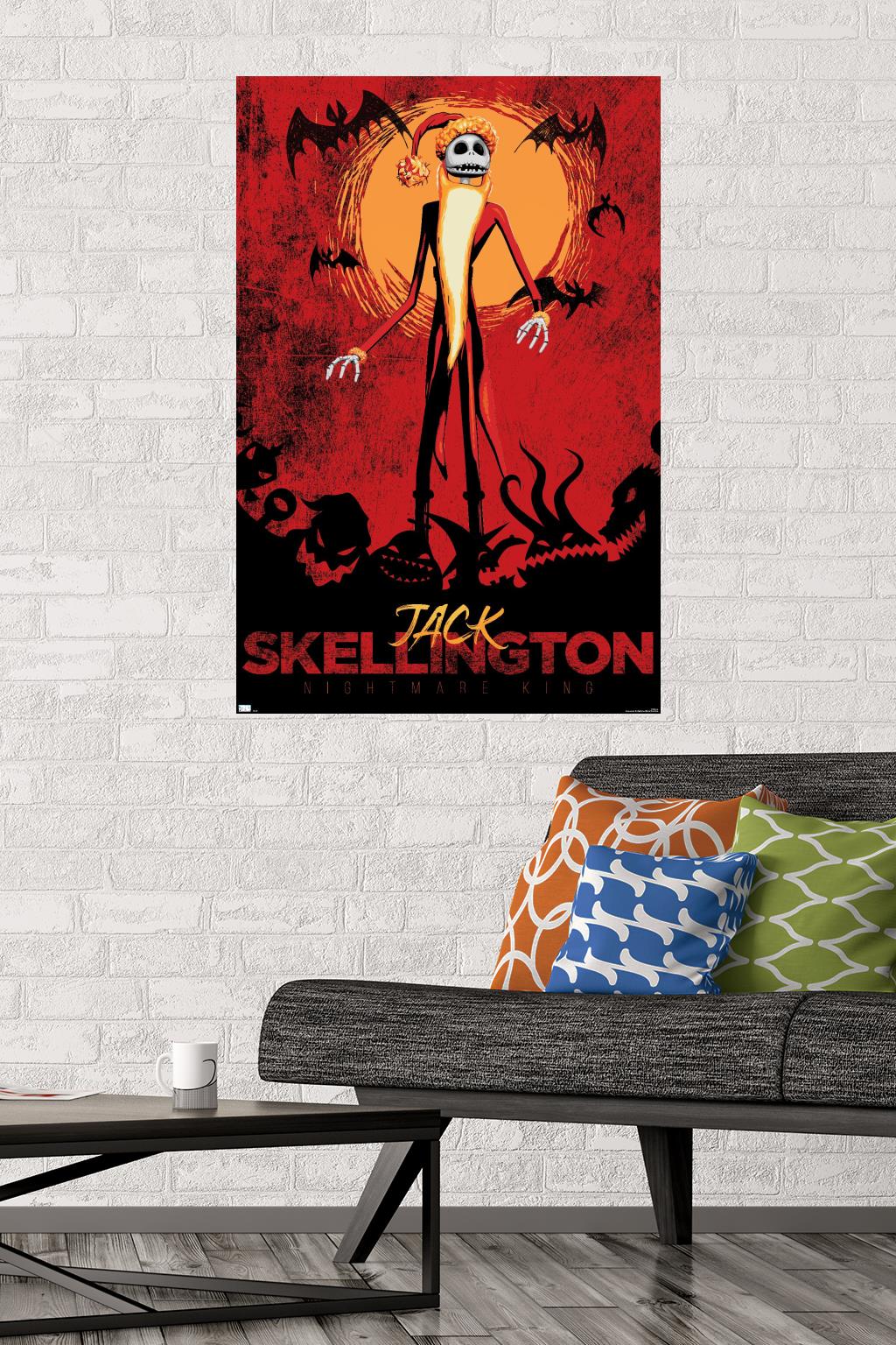 Disney Tim Burtons The Nightmare Before Christmas - Red Jack - Poster - Bild 2 von 4