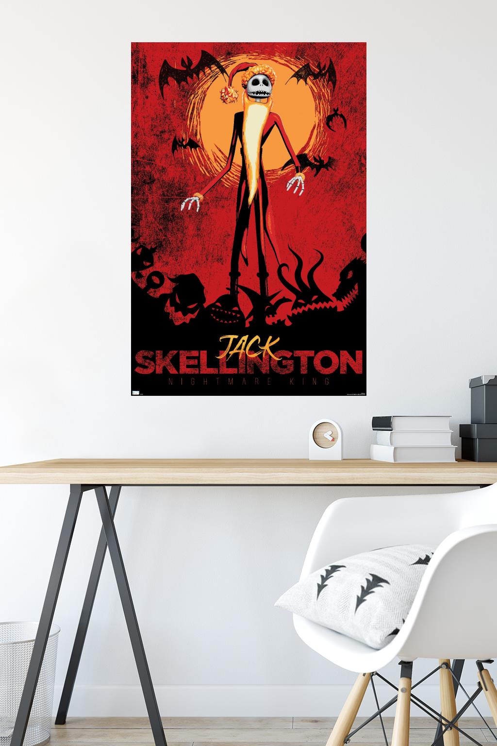 Disney Tim Burtons The Nightmare Before Christmas - Red Jack - Poster - Bild 4 von 4