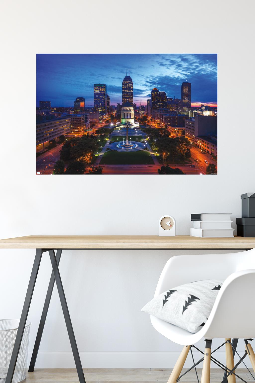 Stadtansichten - Indianapolis, Indiana - Poster - Bild 4 von 4