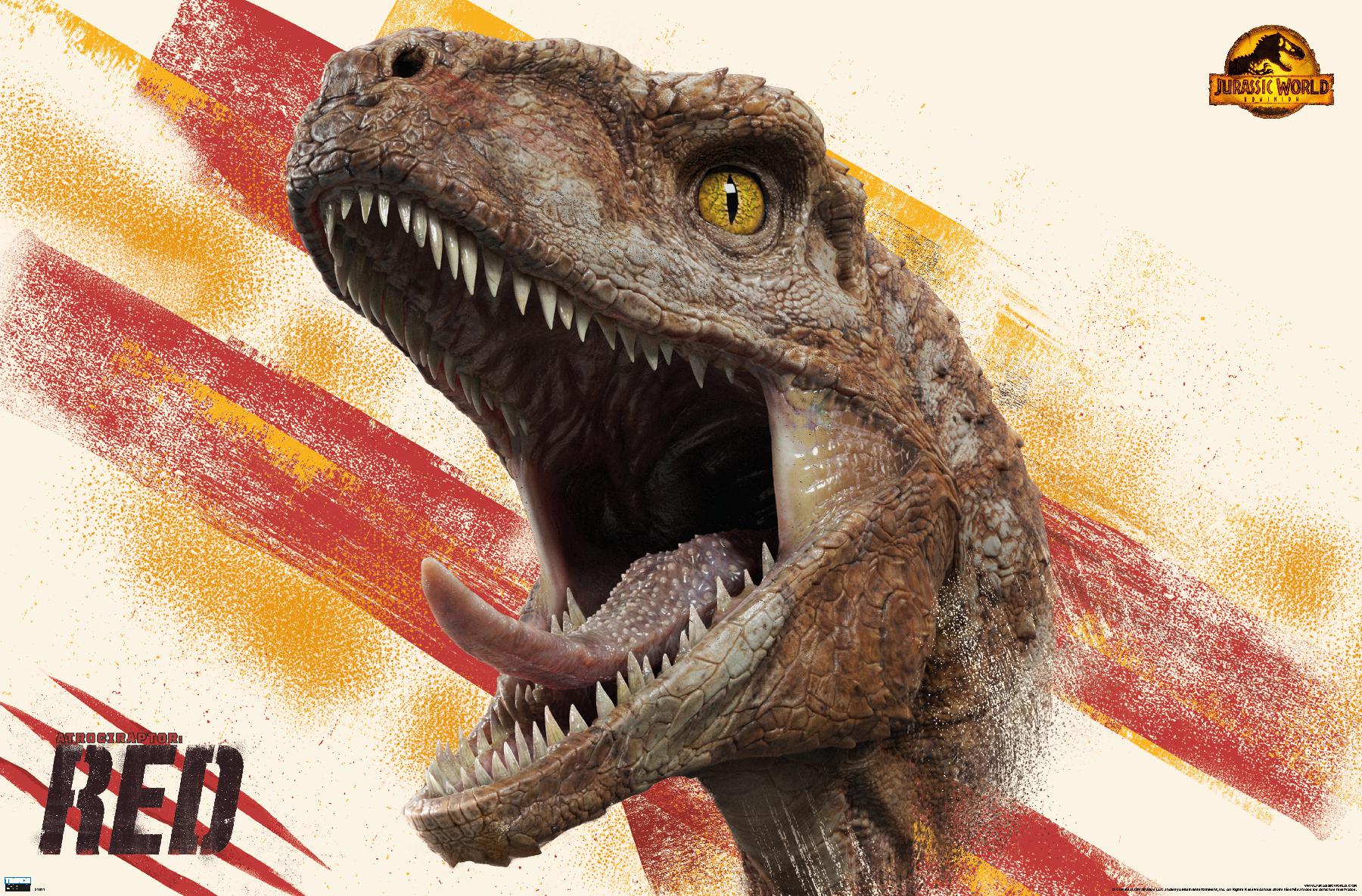 Jurassic World: Dominion - Rot - Poster - Bild 1 von 4