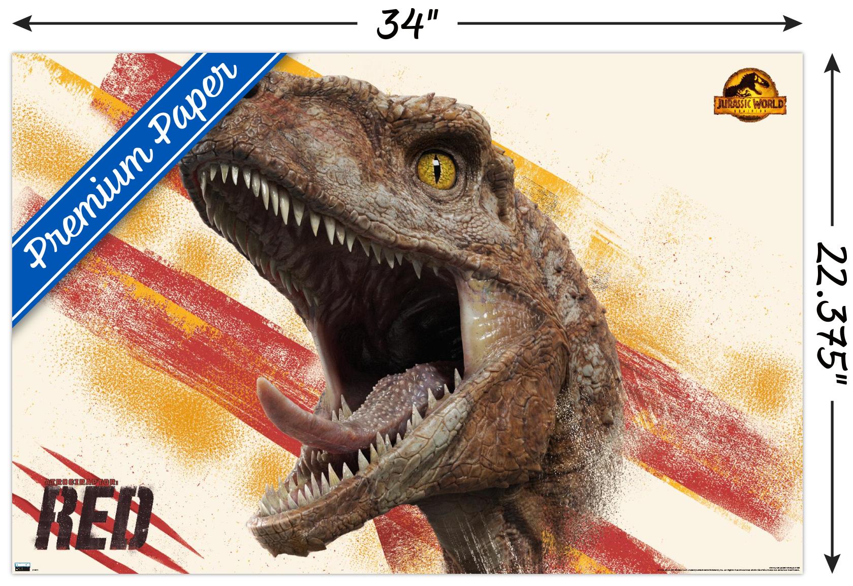 Jurassic World: Dominion - Rot - Poster - Bild 3 von 4