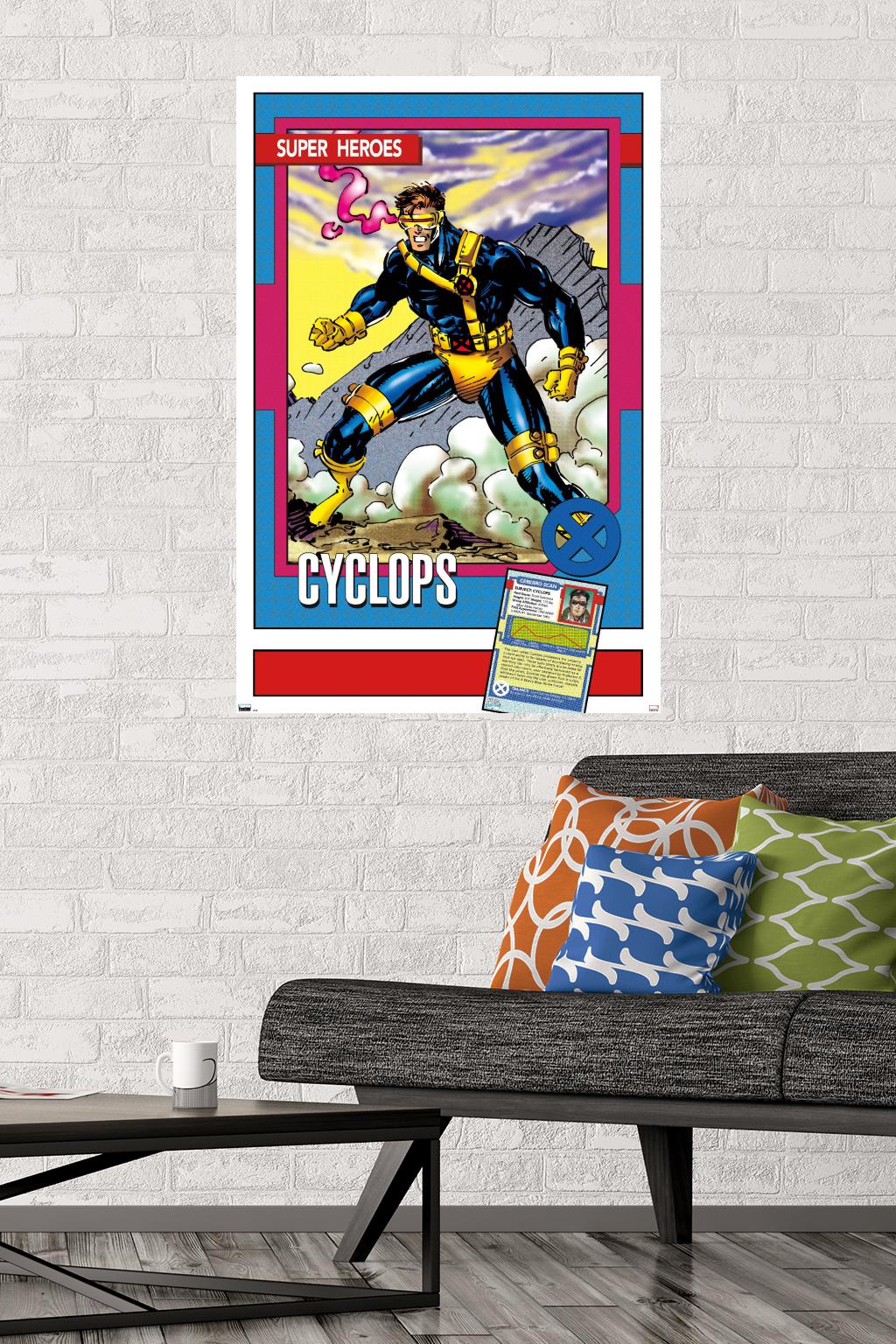 Marvel Trading Cards - Cyclops - Poster | eBay