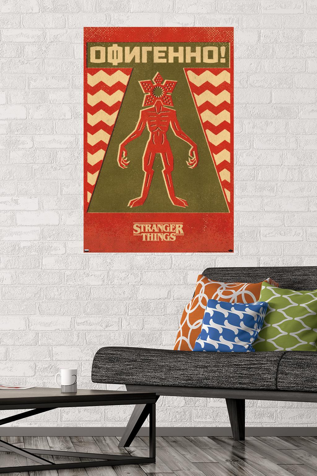 Netflix Stranger Things: Staffel 4 - Demogorgon Minimalist - Poster - Bild 2 von 4