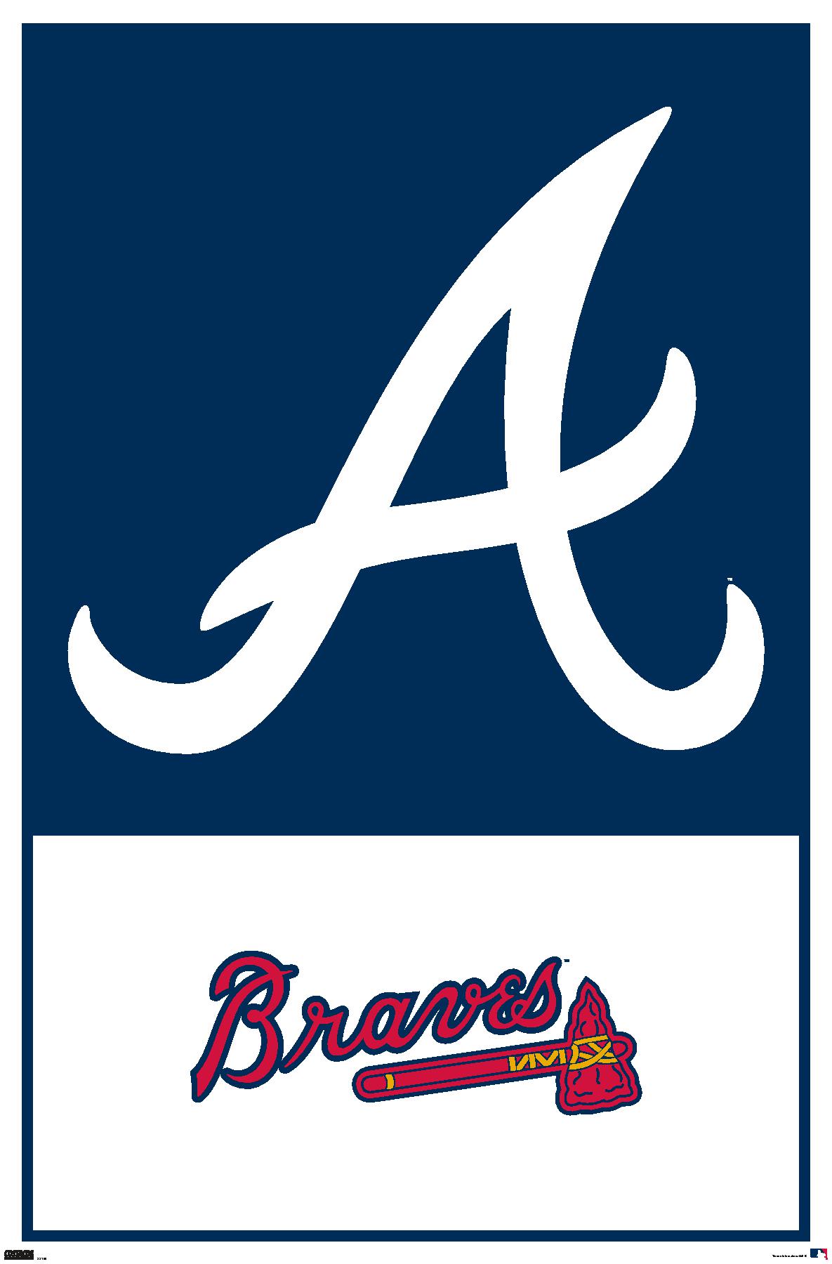 MLB Atlanta Braves - Logo 22 - Poster - Bild 1 von 4
