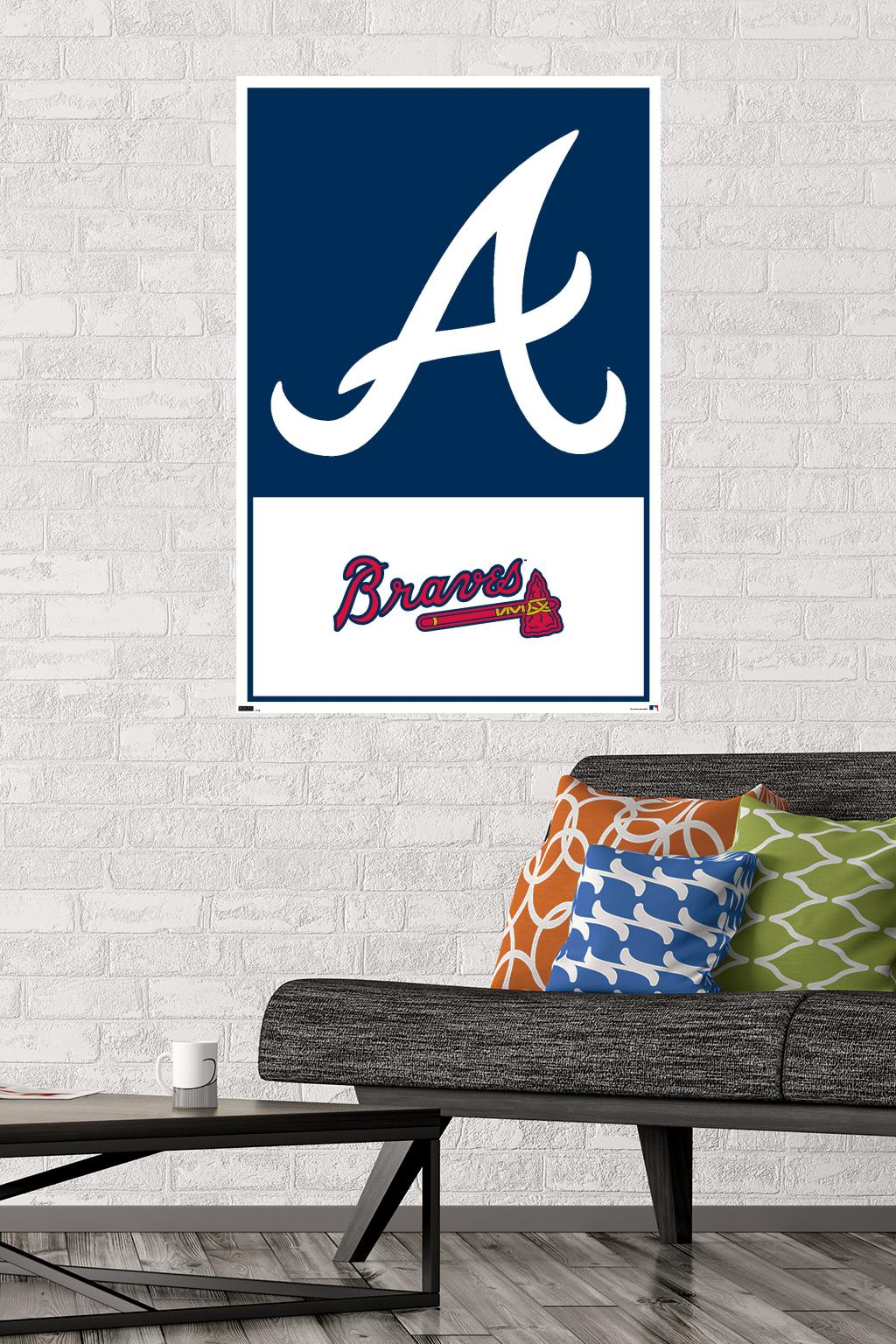 MLB Atlanta Braves - Logo 22 - Poster - Bild 2 von 4