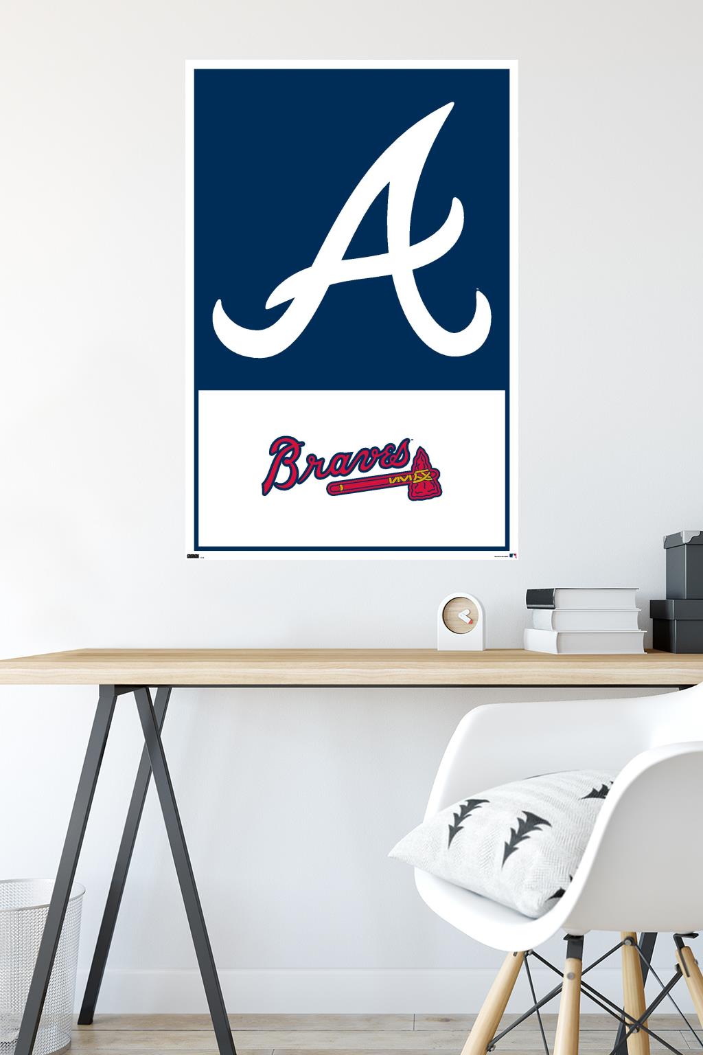 MLB Atlanta Braves - Logo 22 - Poster - Bild 4 von 4