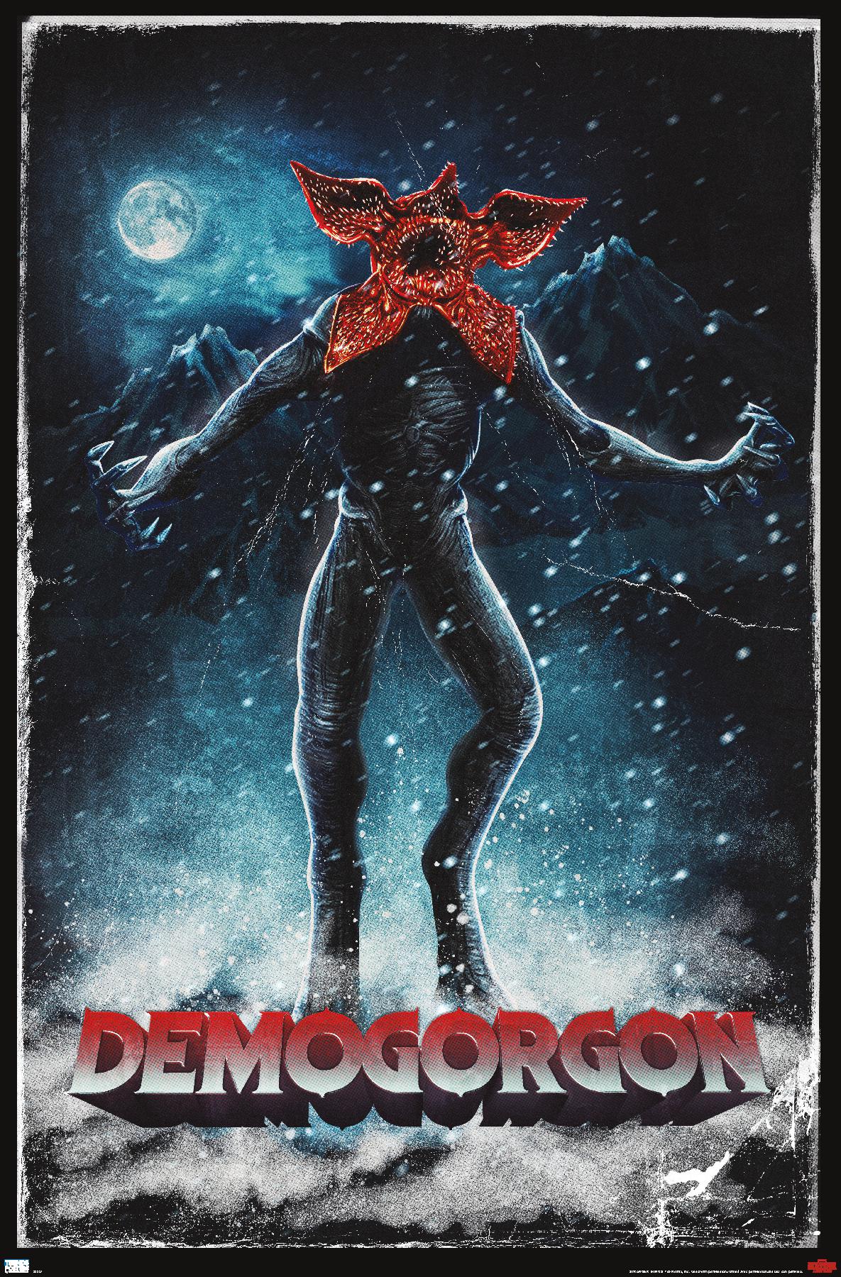 Netflix Stranger Things: Season 4 - Demogorgon - Poster | eBay