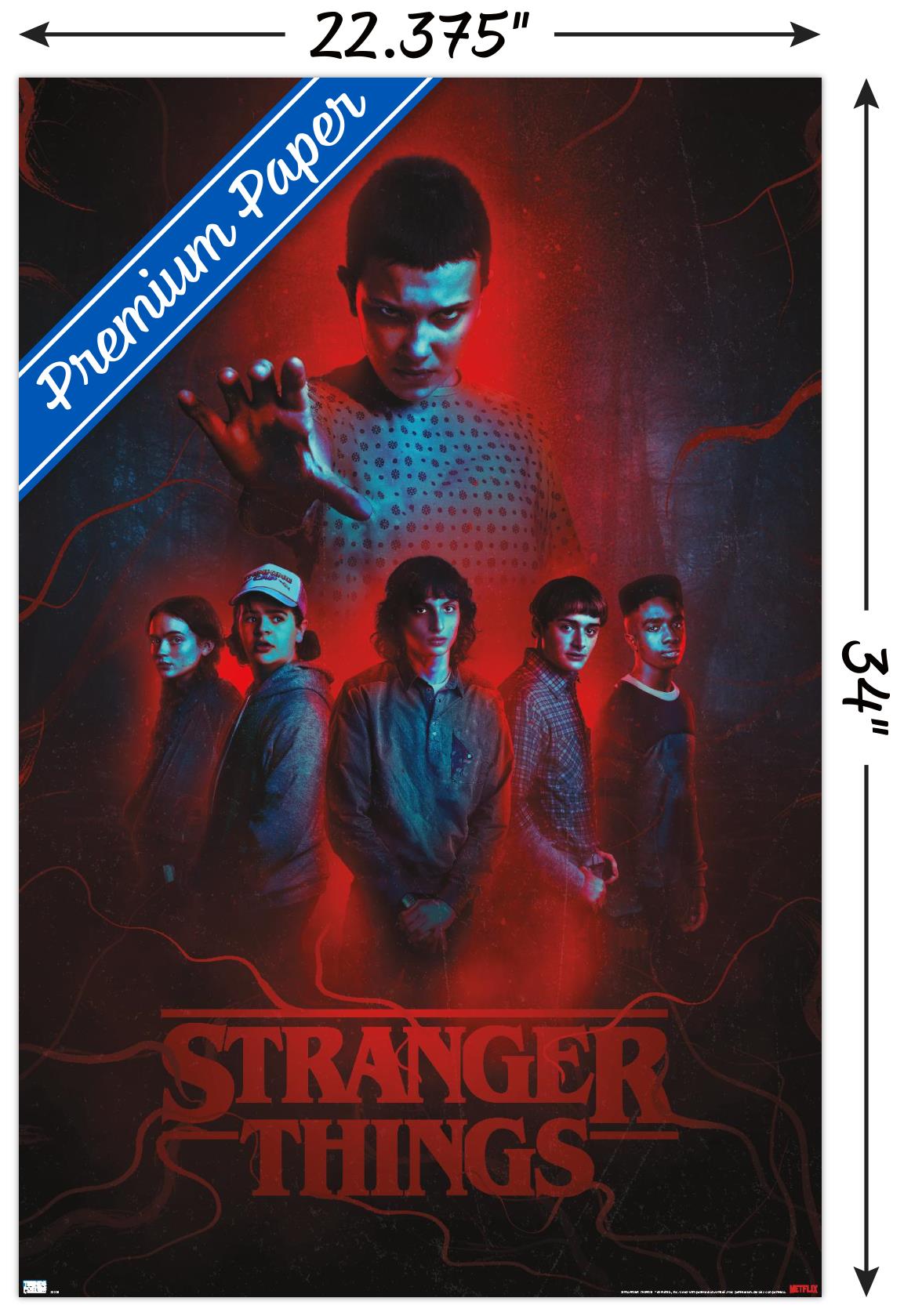 Netflix Stranger Things: Staffel 4 - Gruppe - Poster - Bild 3 von 4