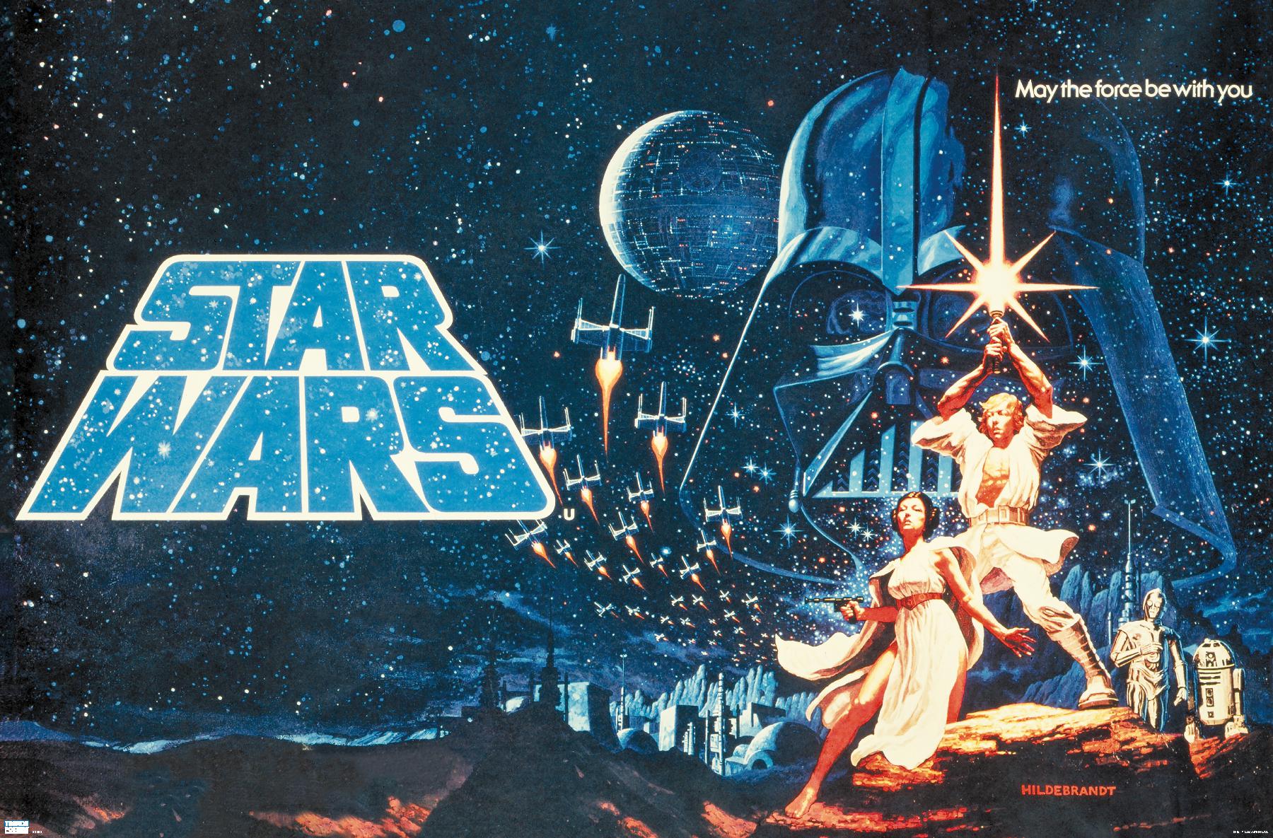 Star Wars: A New Hope - Horizontal Banner - Poster | eBay