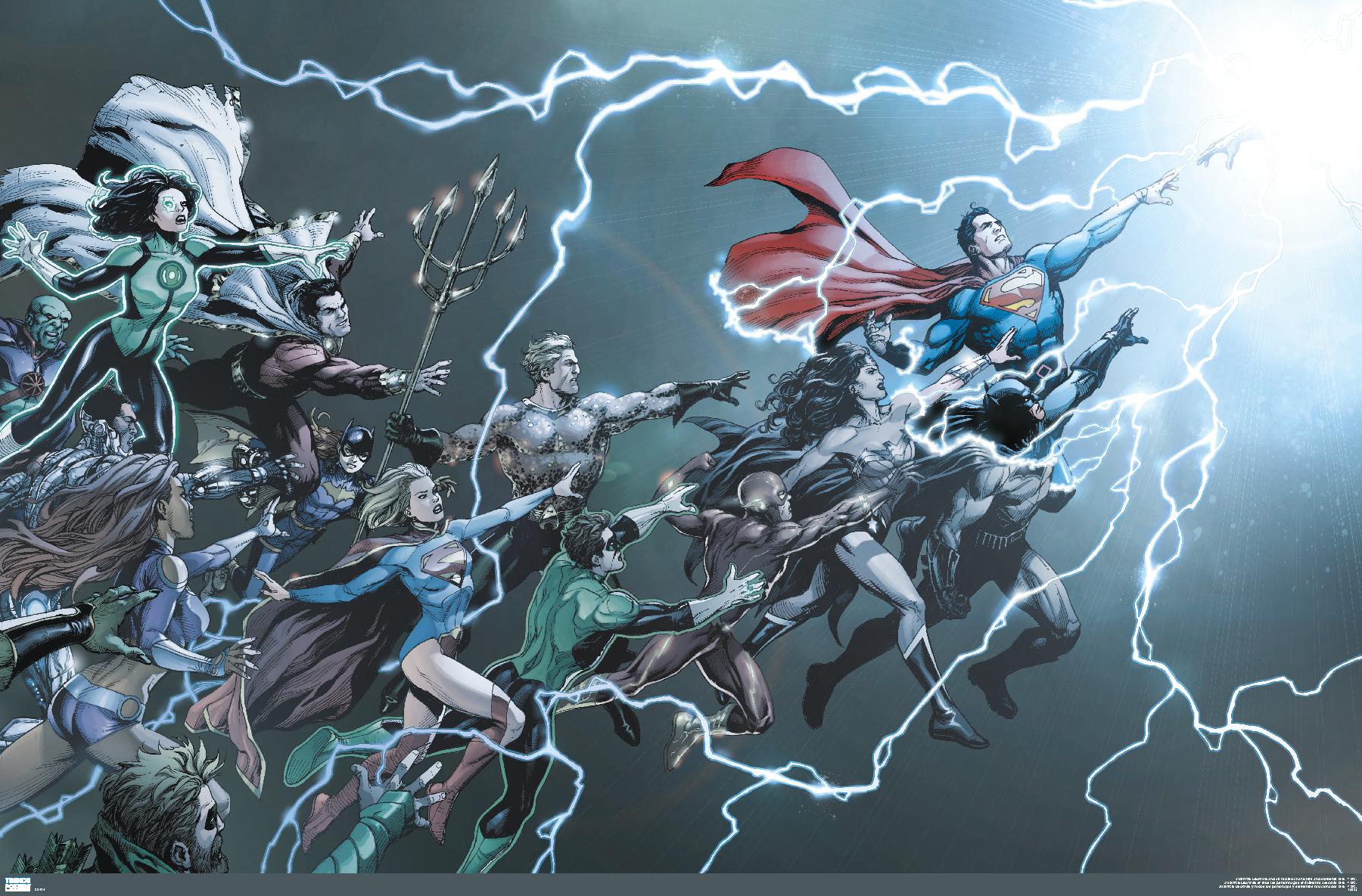 DC Comics Justice League - Rebirth #1 - Poster | eBay
