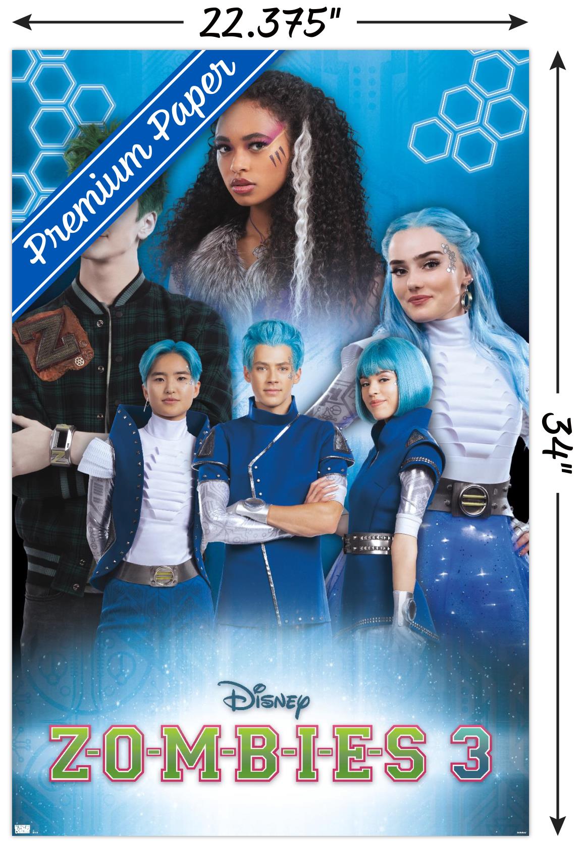 Disney Zombies 3 - Group - Poster - Imagen 3 de 4
