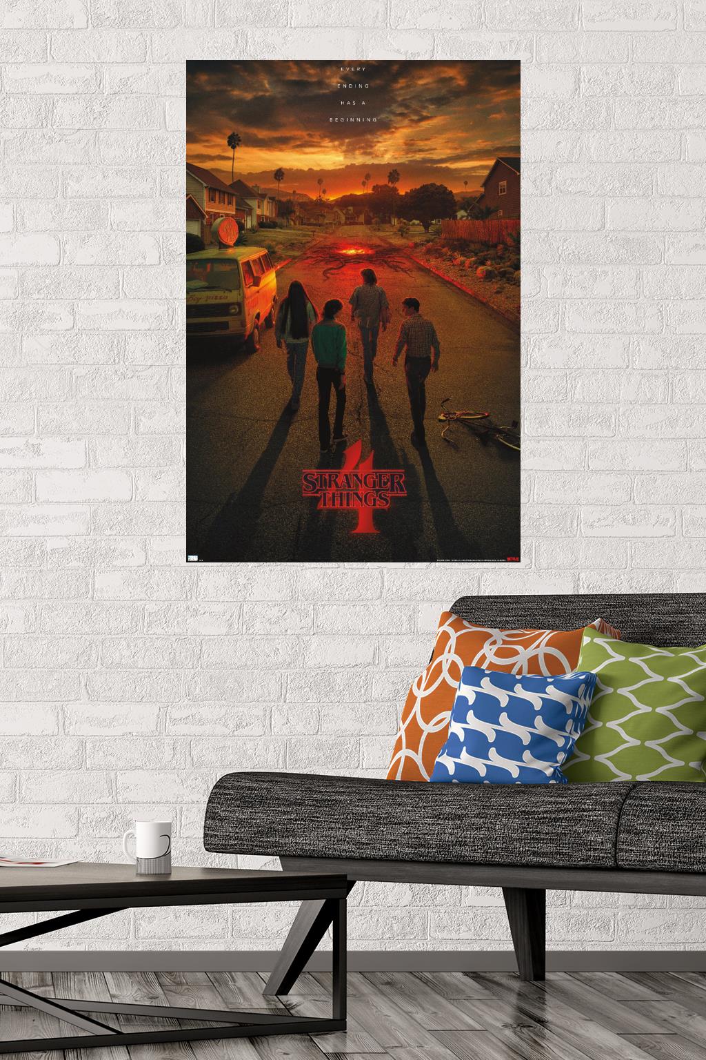 Netflix Stranger Things: Season 4 - California Teaser One Sheet - Poster - Bild 2 von 4