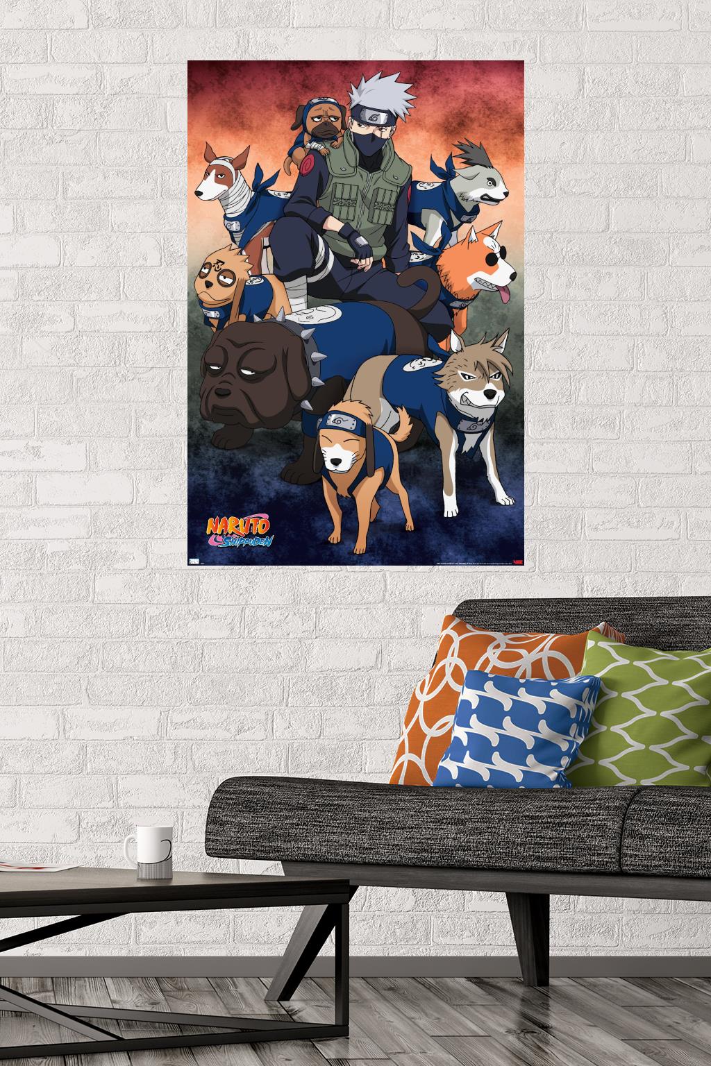 Naruto Shippuden - Kakashi Ninja Hounds - Poster | eBay