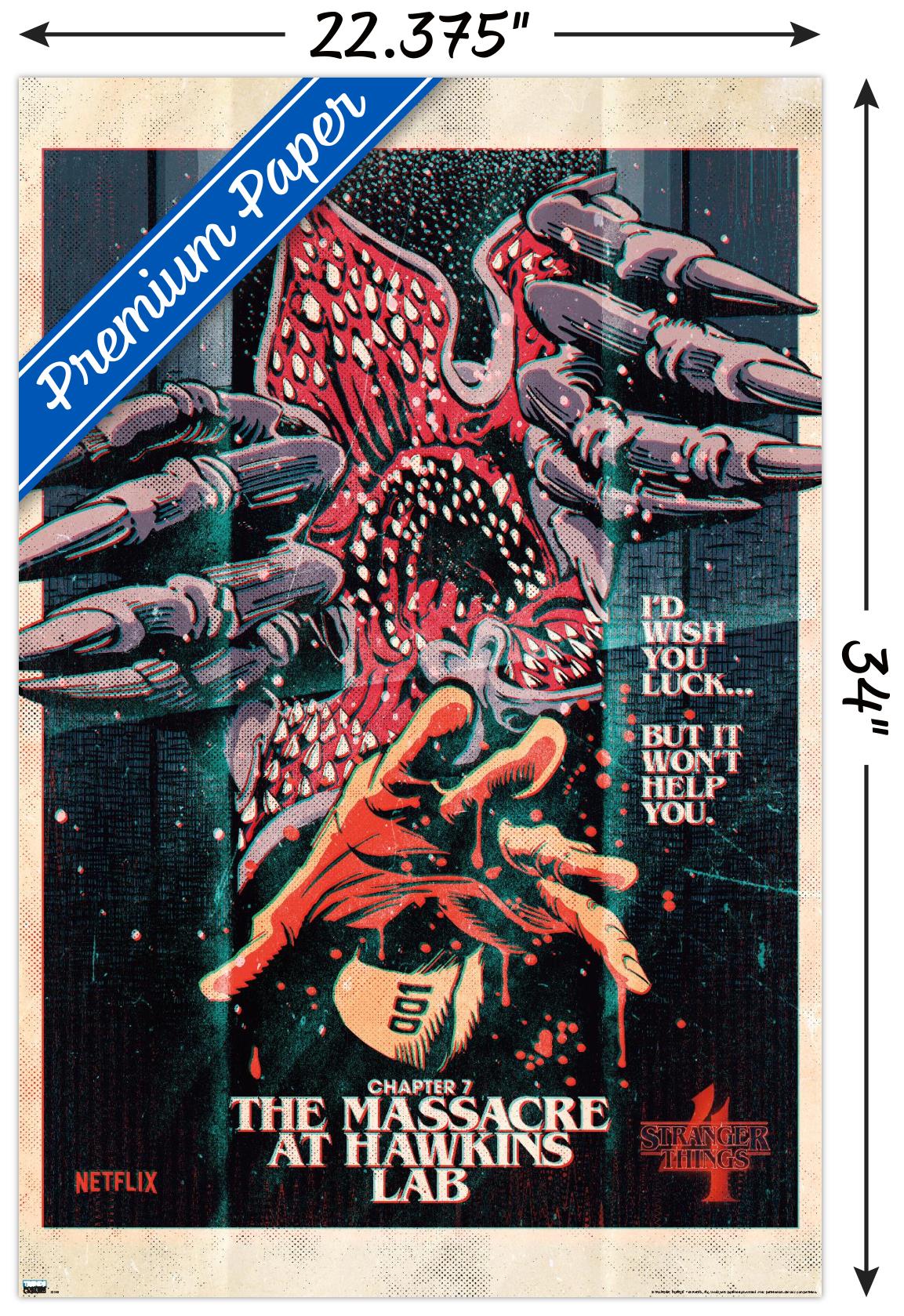 Netflix Stranger Things: Staffel 4 - Massaker - Poster - Bild 3 von 4