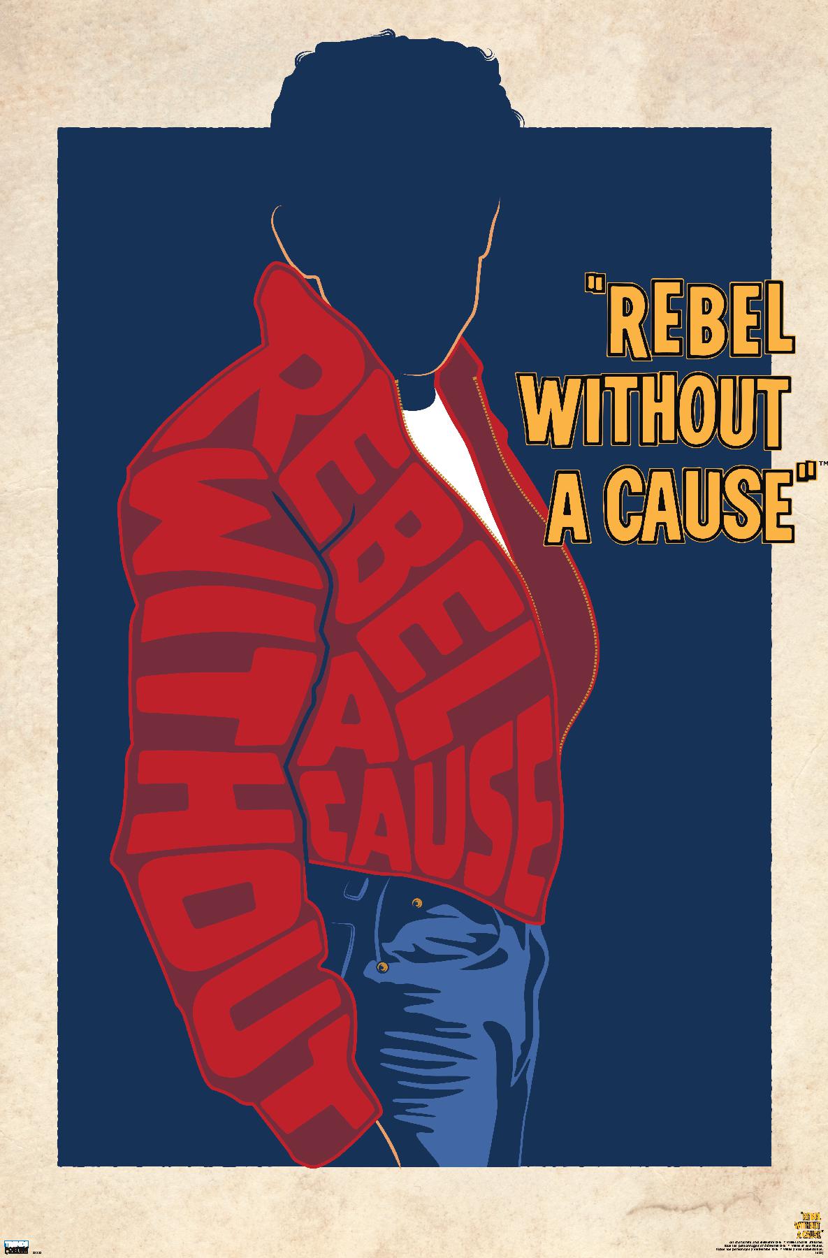 Warner 100th Anniversary: Art of 100th - Rebel Without A Cause - Poster - Picture 1 of 4