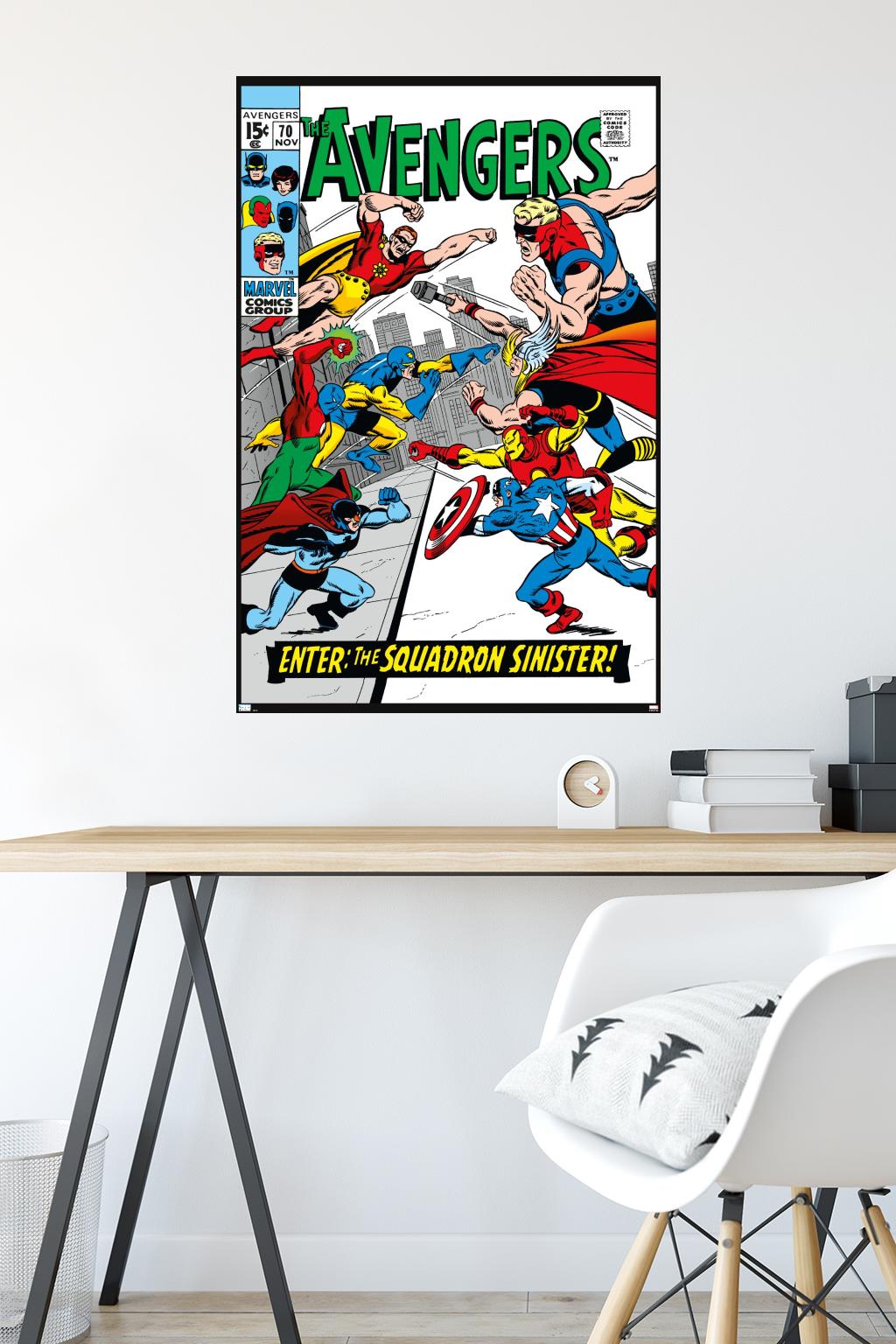 Marvel Comics Avengers #70 - Poster | eBay