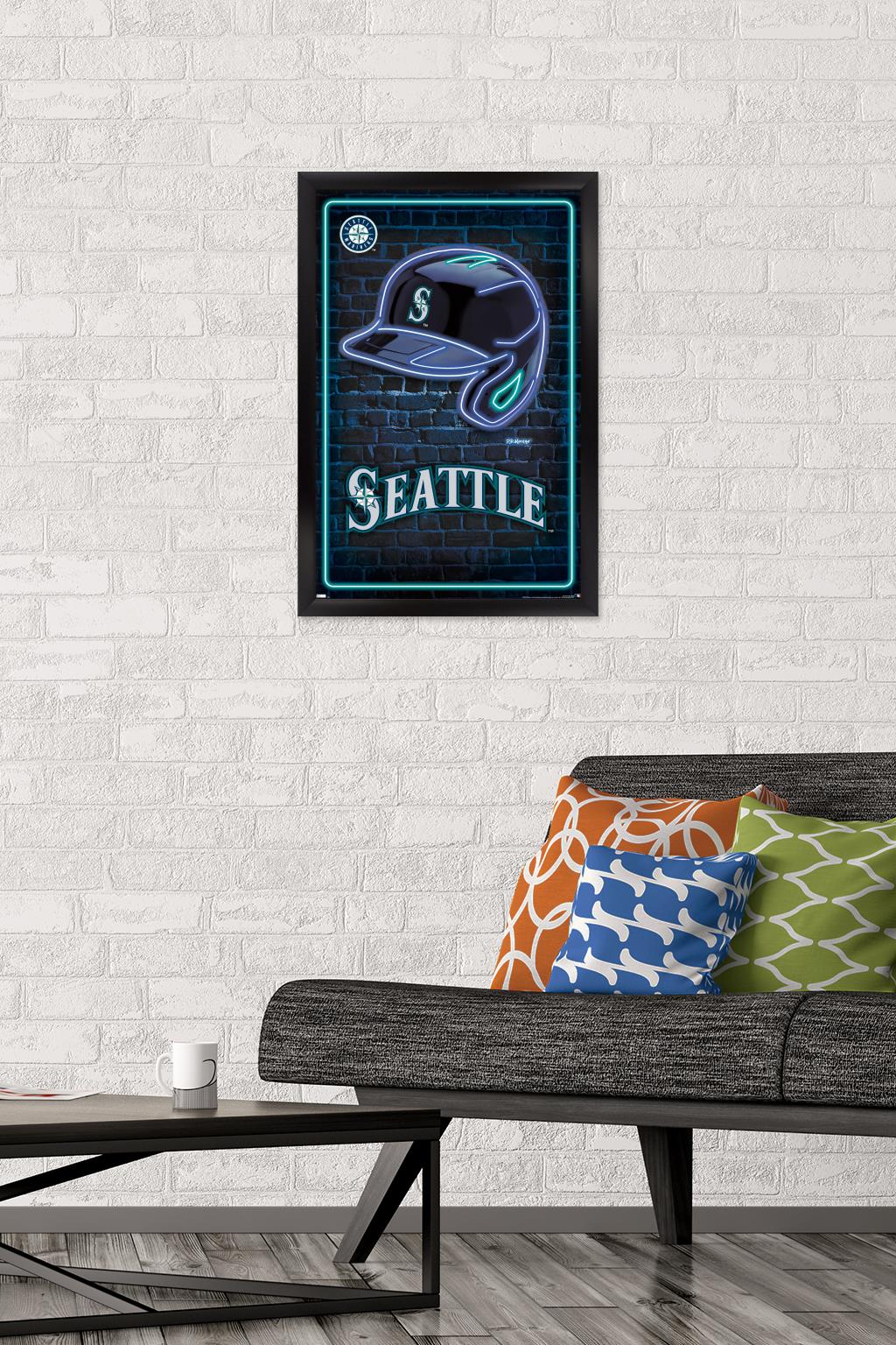 MLB Seattle Mariners - Neon Helmet 23 - Picture 2 of 13