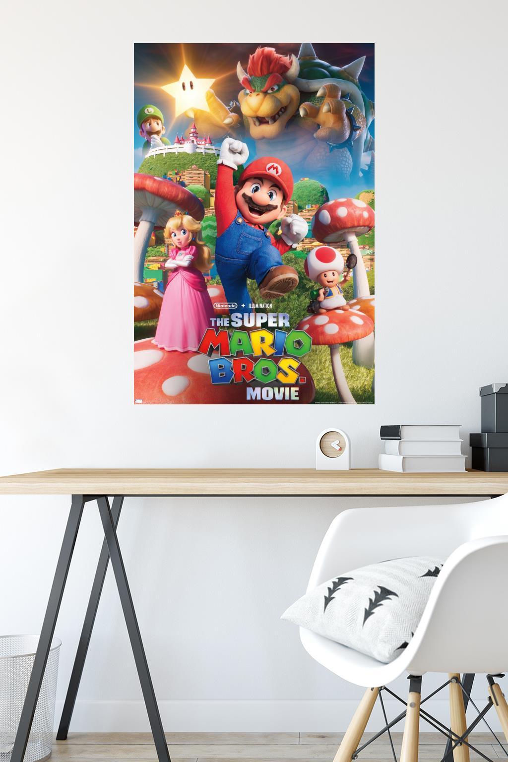 The Super Mario Bros. Movie - Mushroom Kingdom Key Art - Poster - Picture 4 of 4
