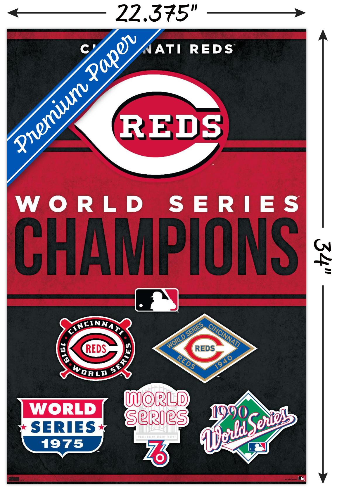 MLB Cincinnati Reds - Champions 23 - Poster - Bild 3 von 4