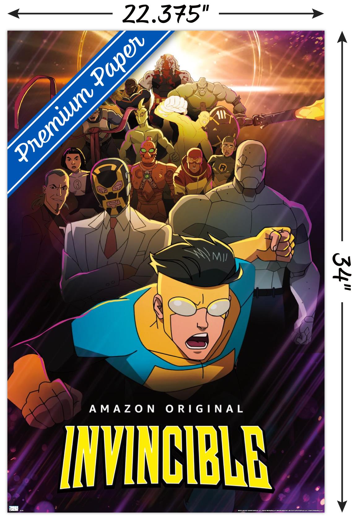 Invincible - Purple One Sheet - Poster - Bild 3 von 4