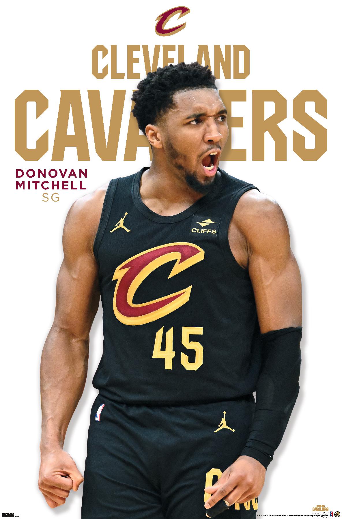 NBA Cleveland Cavaliers – Donovan Mitchell Feature Series 23 – Poster