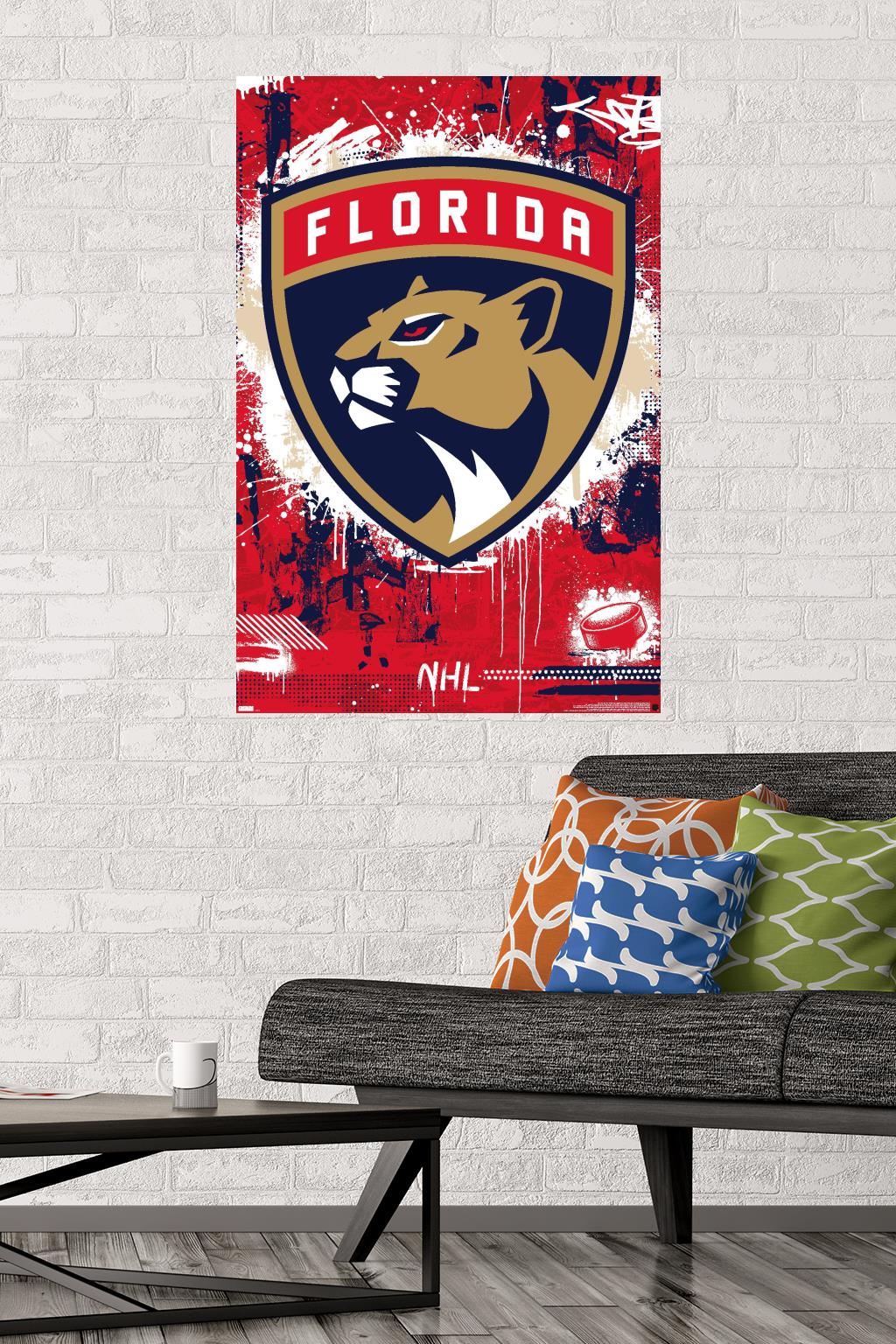 NHL Florida Panthers - Logo Maximalista 23 - Póster - Imagen 2 de 4