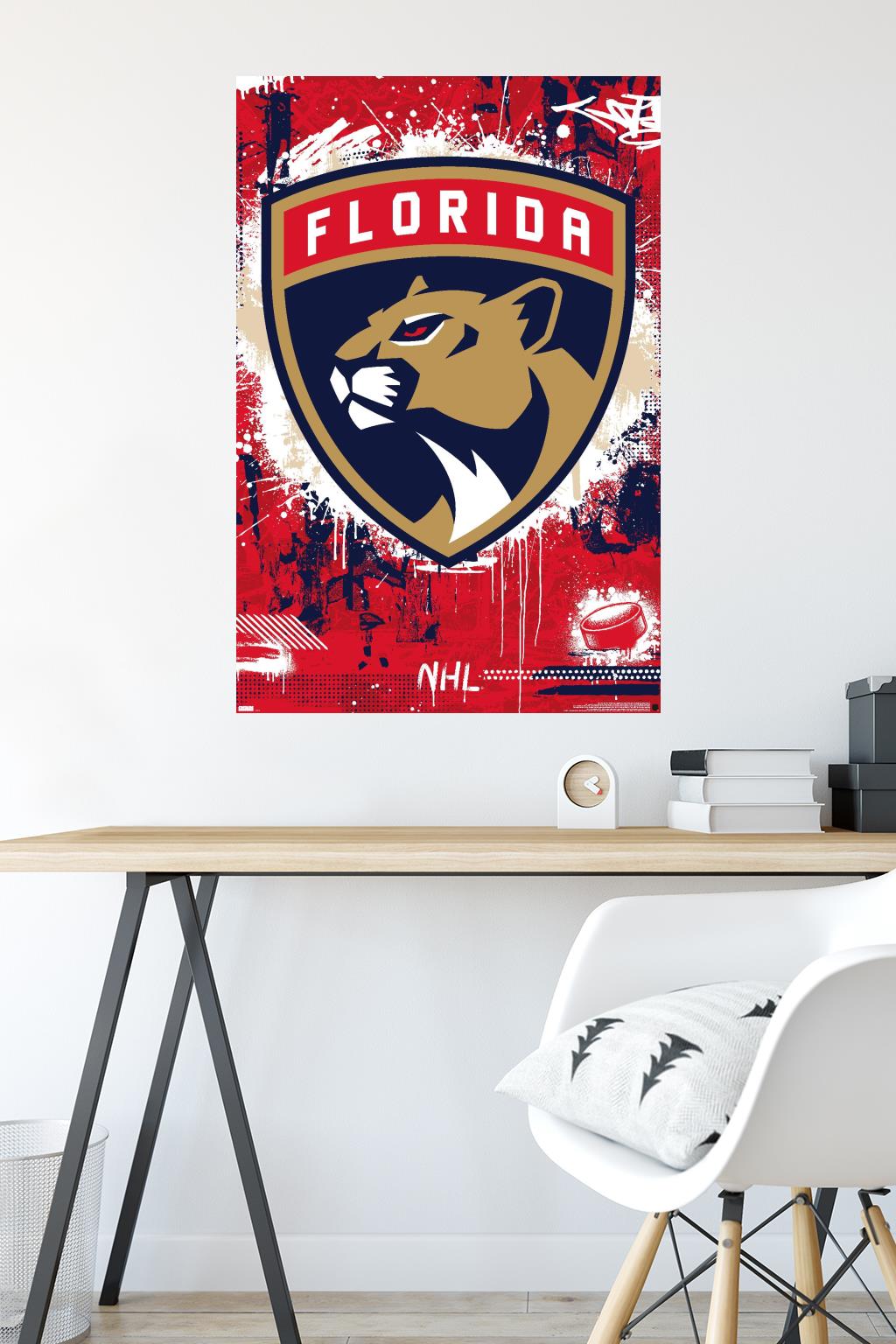 NHL Florida Panthers - Logo Maximalista 23 - Póster - Imagen 4 de 4