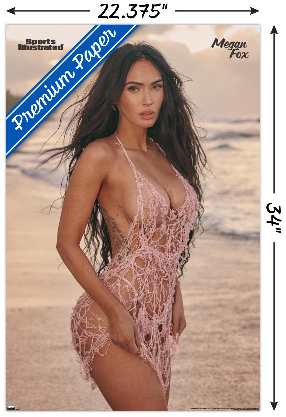 Sports Illustrated: Swimsuit Edition - Megan Fox Beach 23 - Poster - Bild 3 von 4