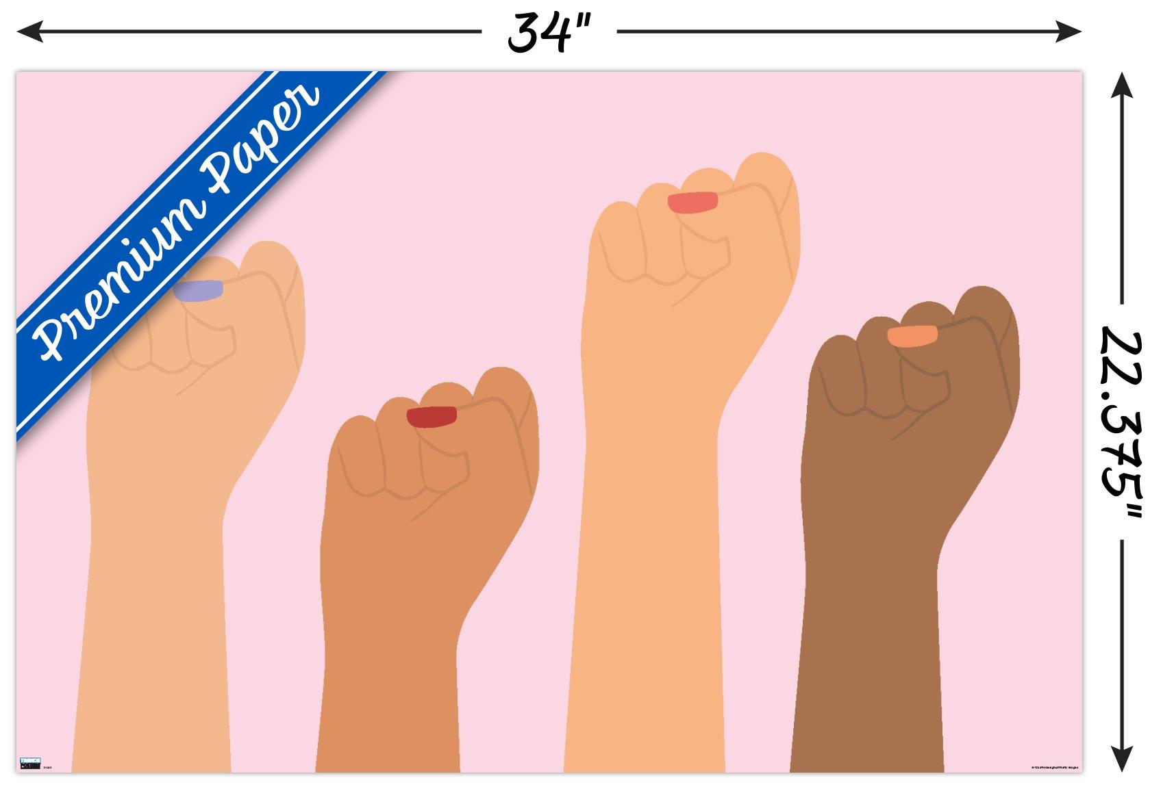 Women Raised Fist - Poster - Picture 3 of 4