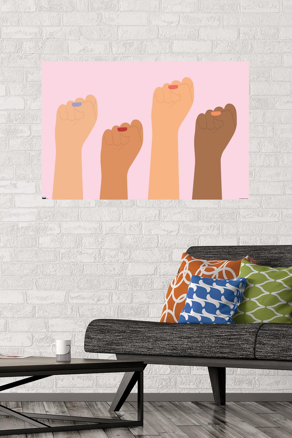 Women Raised Fist - Poster - Picture 2 of 4