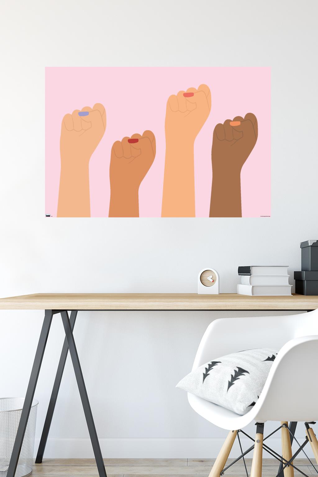 Women Raised Fist - Poster - Picture 4 of 4