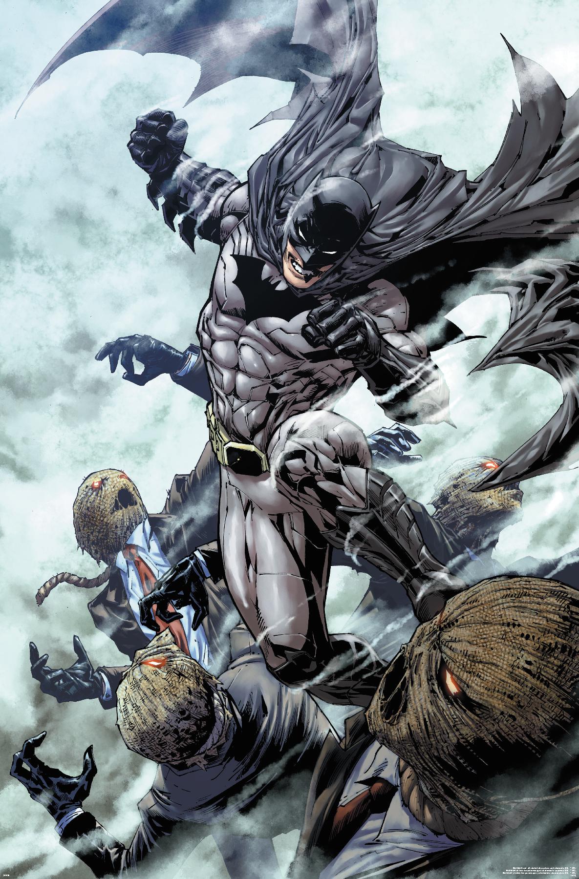 DC Comics Batman - Batman Fighting The Scarecrow - Poster | eBay