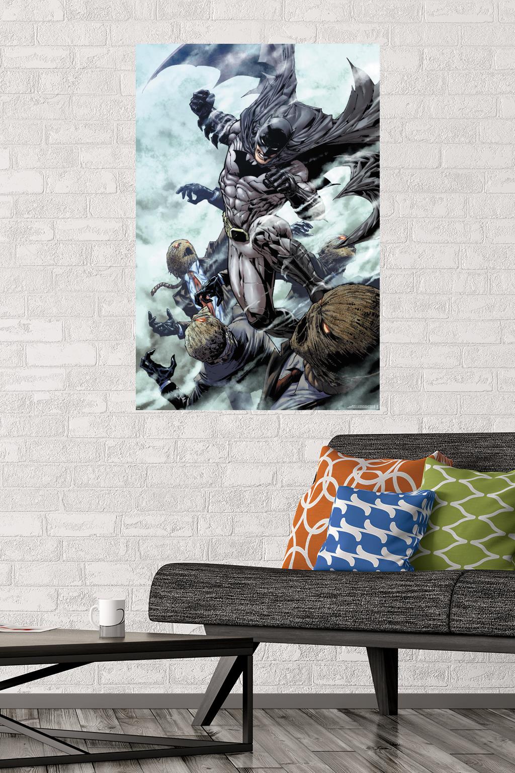 DC Comics Batman - Batman Fighting The Scarecrow - Poster | eBay