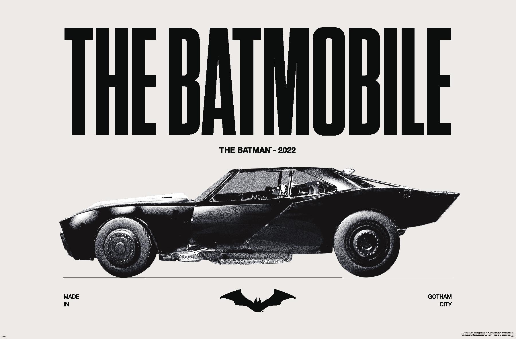DC Comics Batman: 85th Anniversary - The Batmobile 2022 - Poster