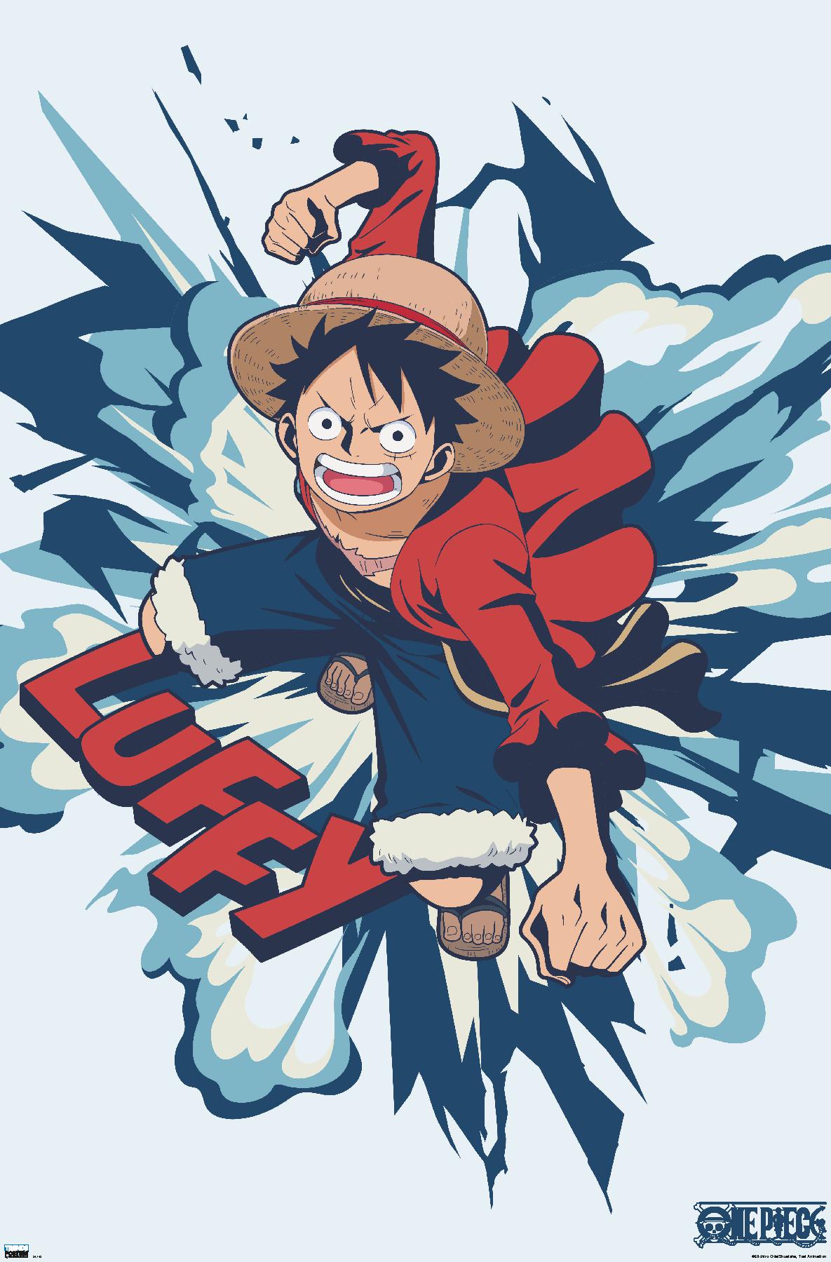 One Piece: Fishman Island - Luffy Punch - Poster | eBay