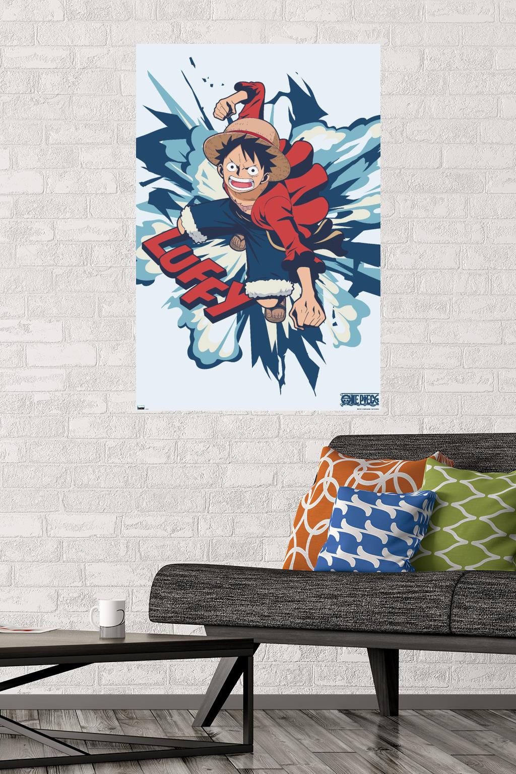 One Piece: Fishman Island - Luffy Punch - Poster | eBay
