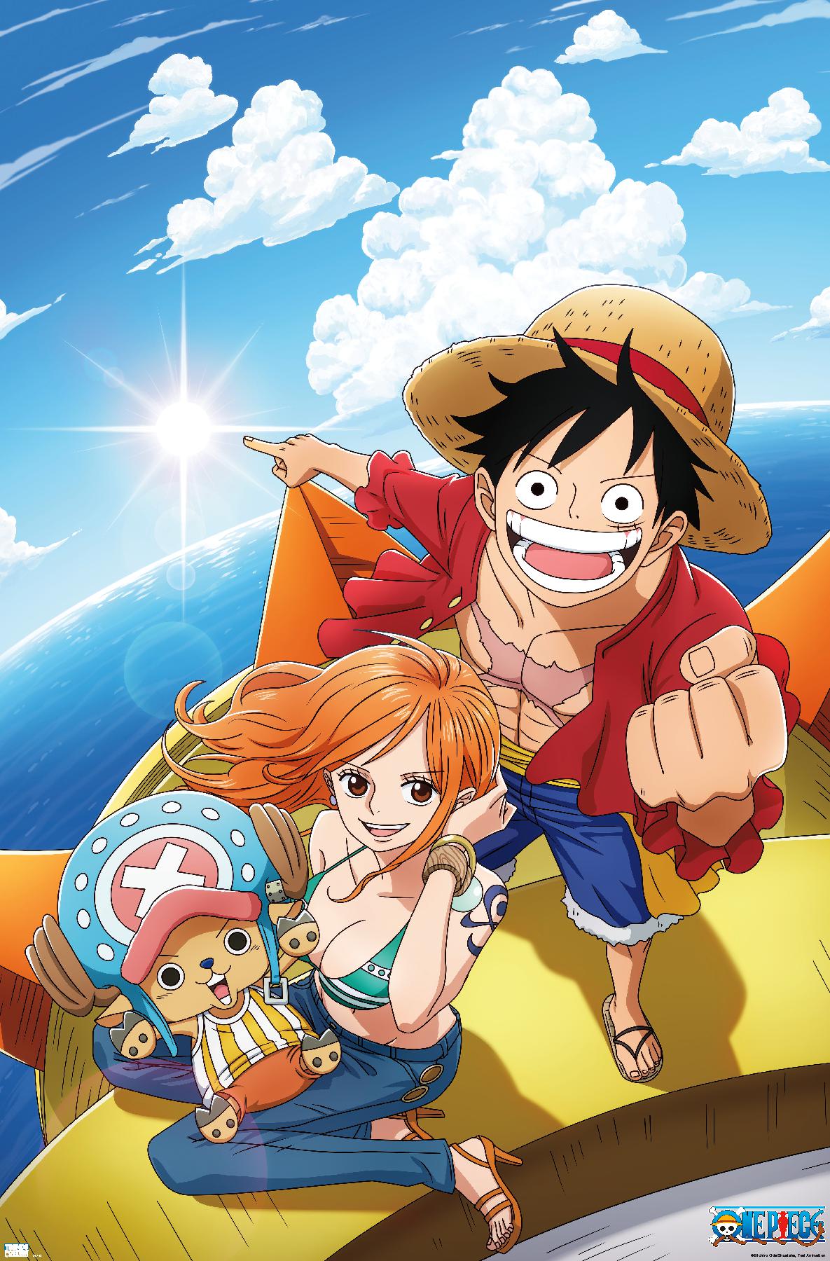 One Piece: Fishman Island - Luffy, Nami, Tony Tony Chopper