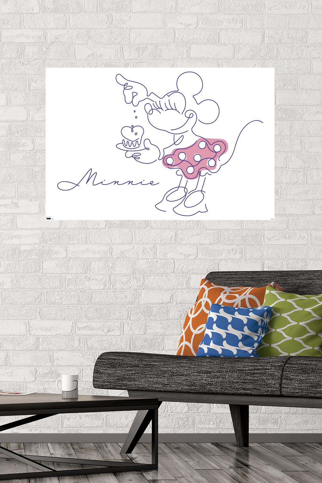 Disney Simple Moments Line Art - Minnie Mouse - Poster - Bild 2 von 4
