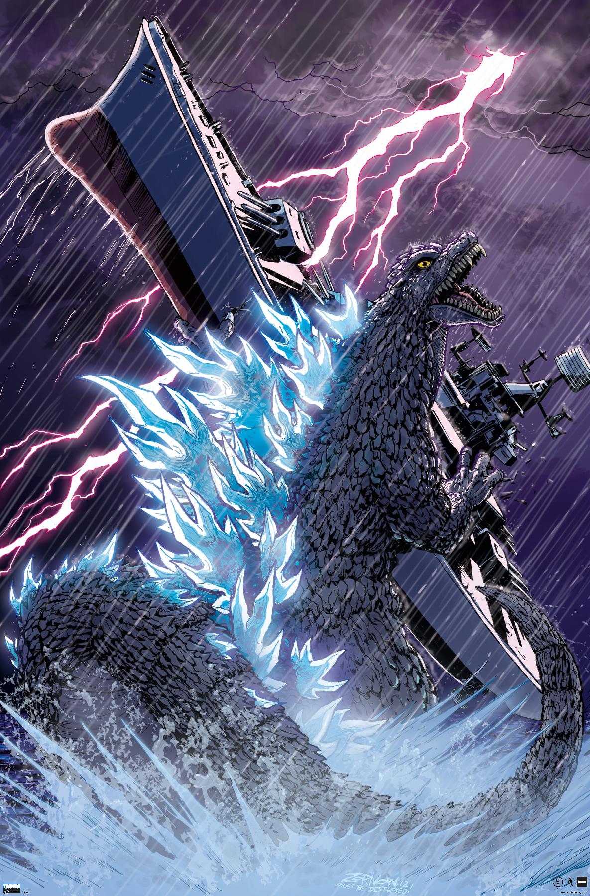 Godzilla: Comic - Lightning - Poster - Bild 1 von 4