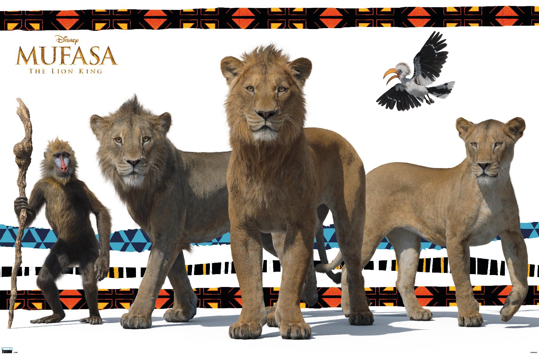 Disney Mufasa: The Lion King - Group - Poster - Picture 1 of 4