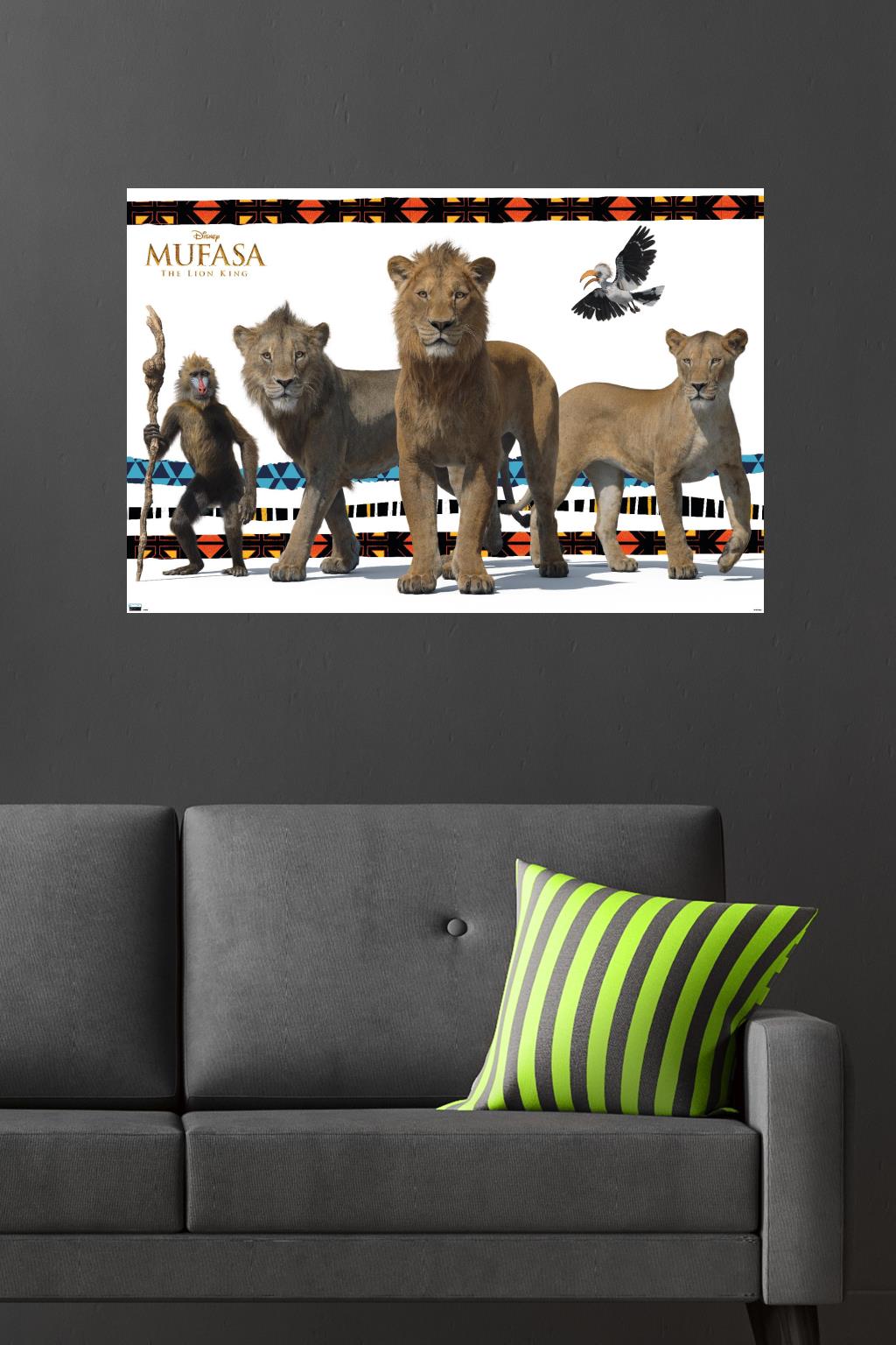 Disney Mufasa: The Lion King - Group - Poster - Picture 4 of 4