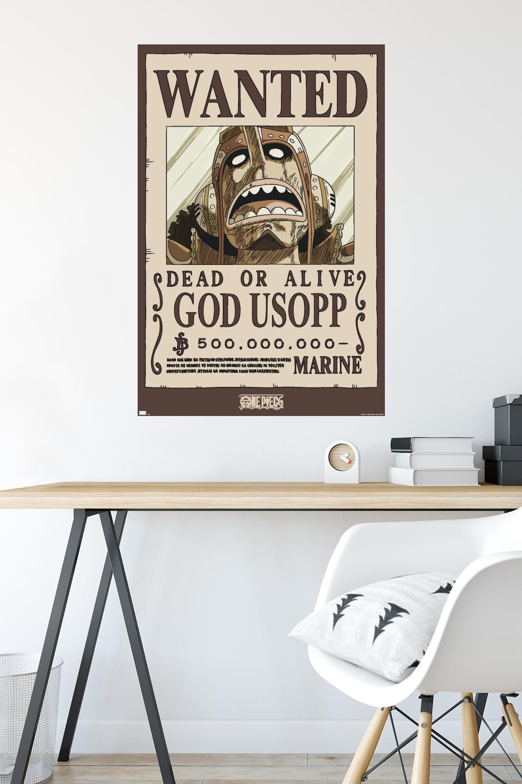 One Piece - God Usopp Wanted Poster - Poster - Bild 4 von 4