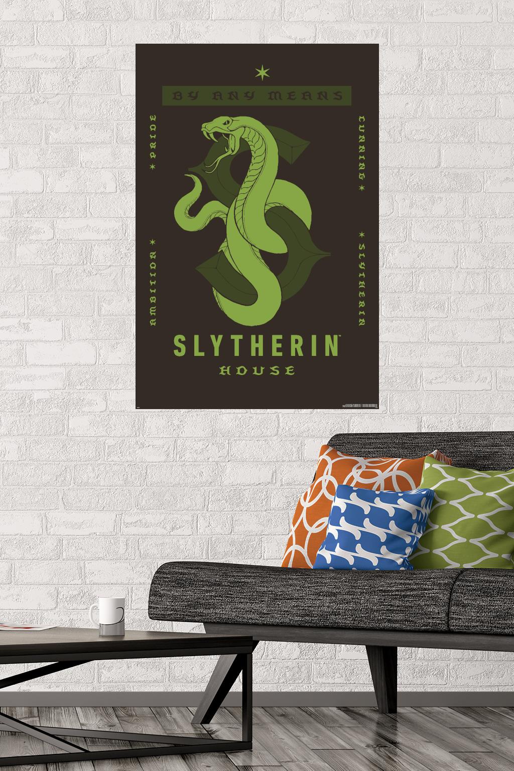 Harry Potter: Darker Arts - Slytherin House - Poster | eBay